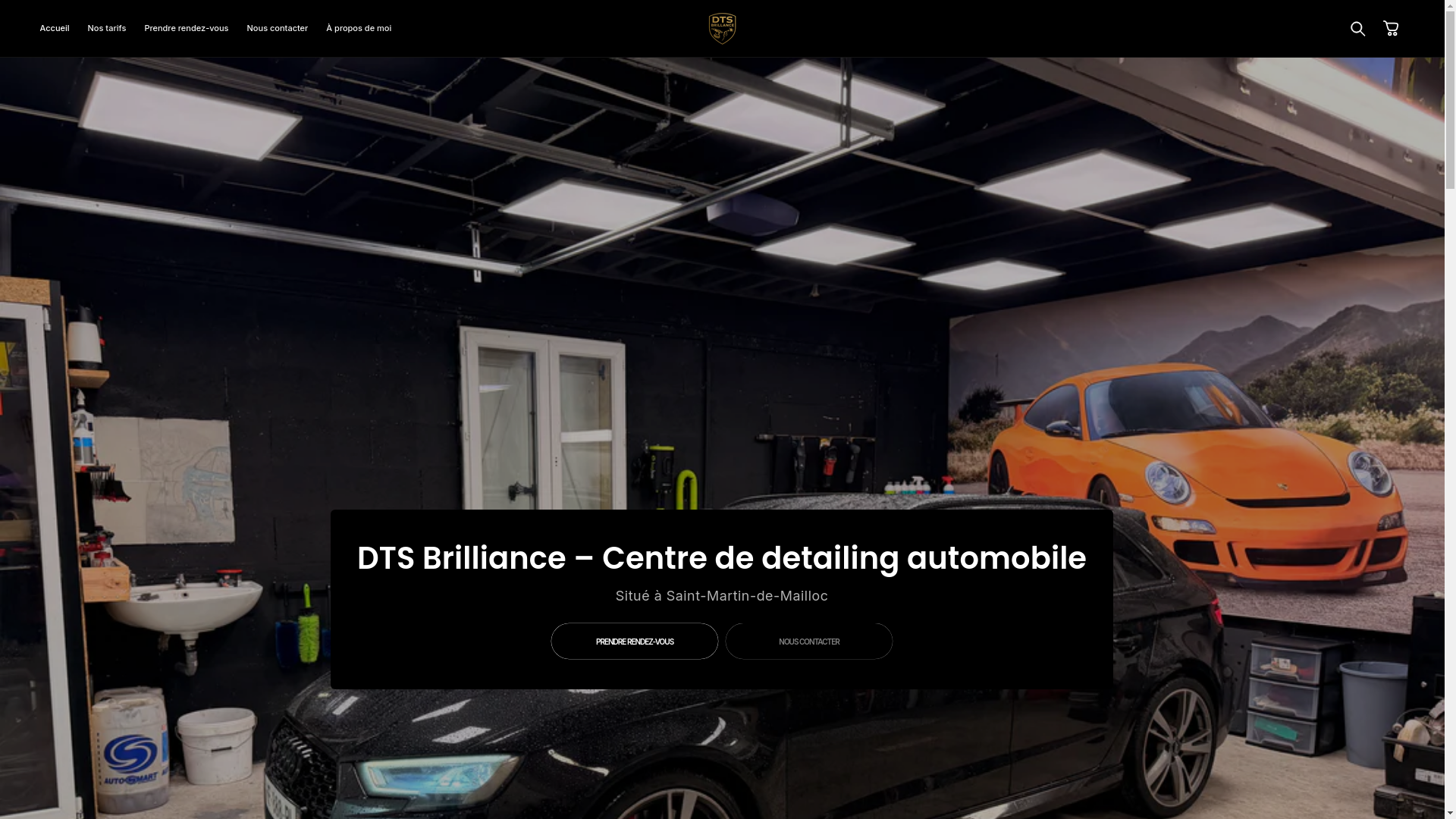 website screenshot of https://dtsbrillance.com/