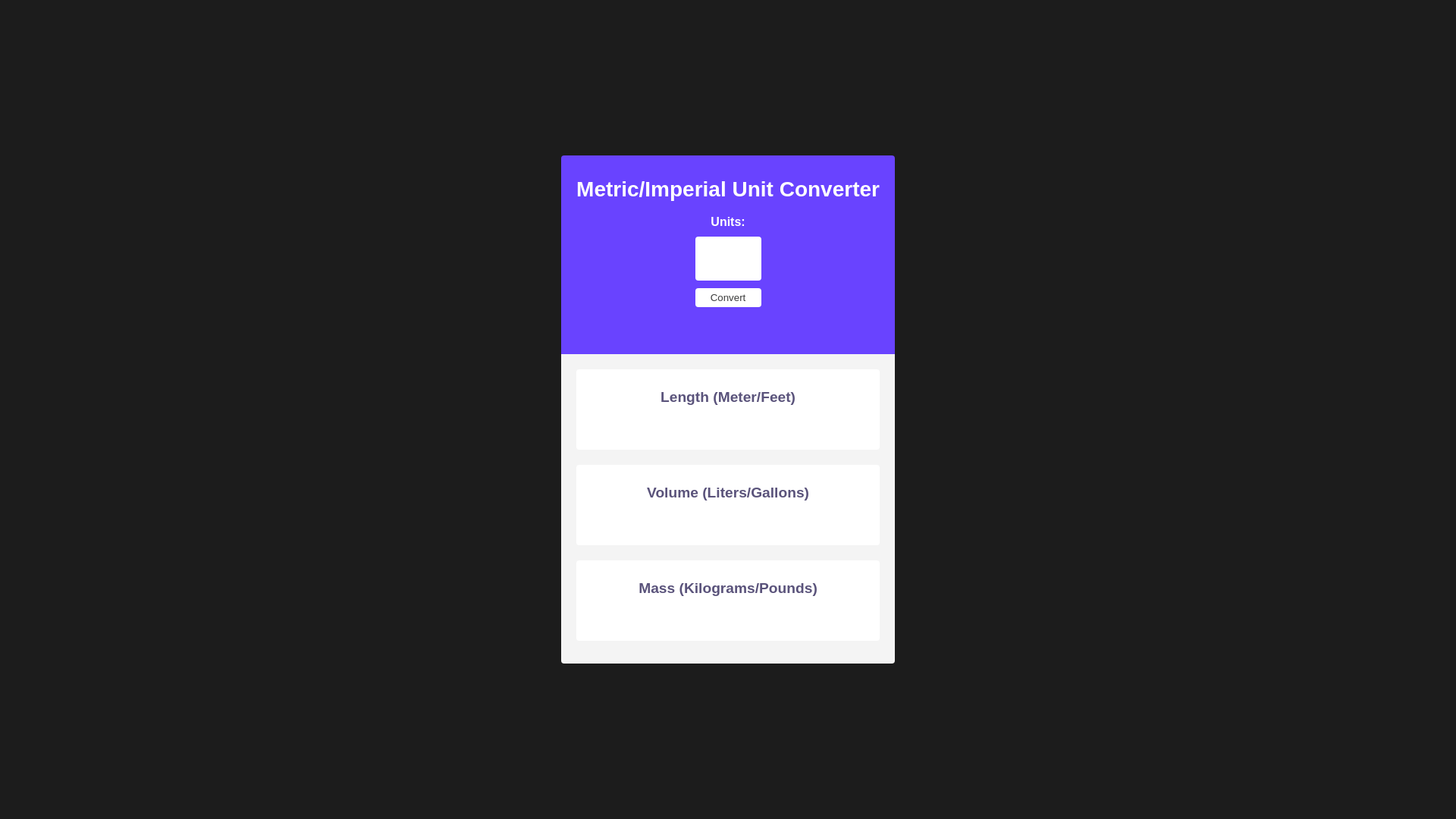 website screenshot of https://unit-converter-2sw.pages.dev/