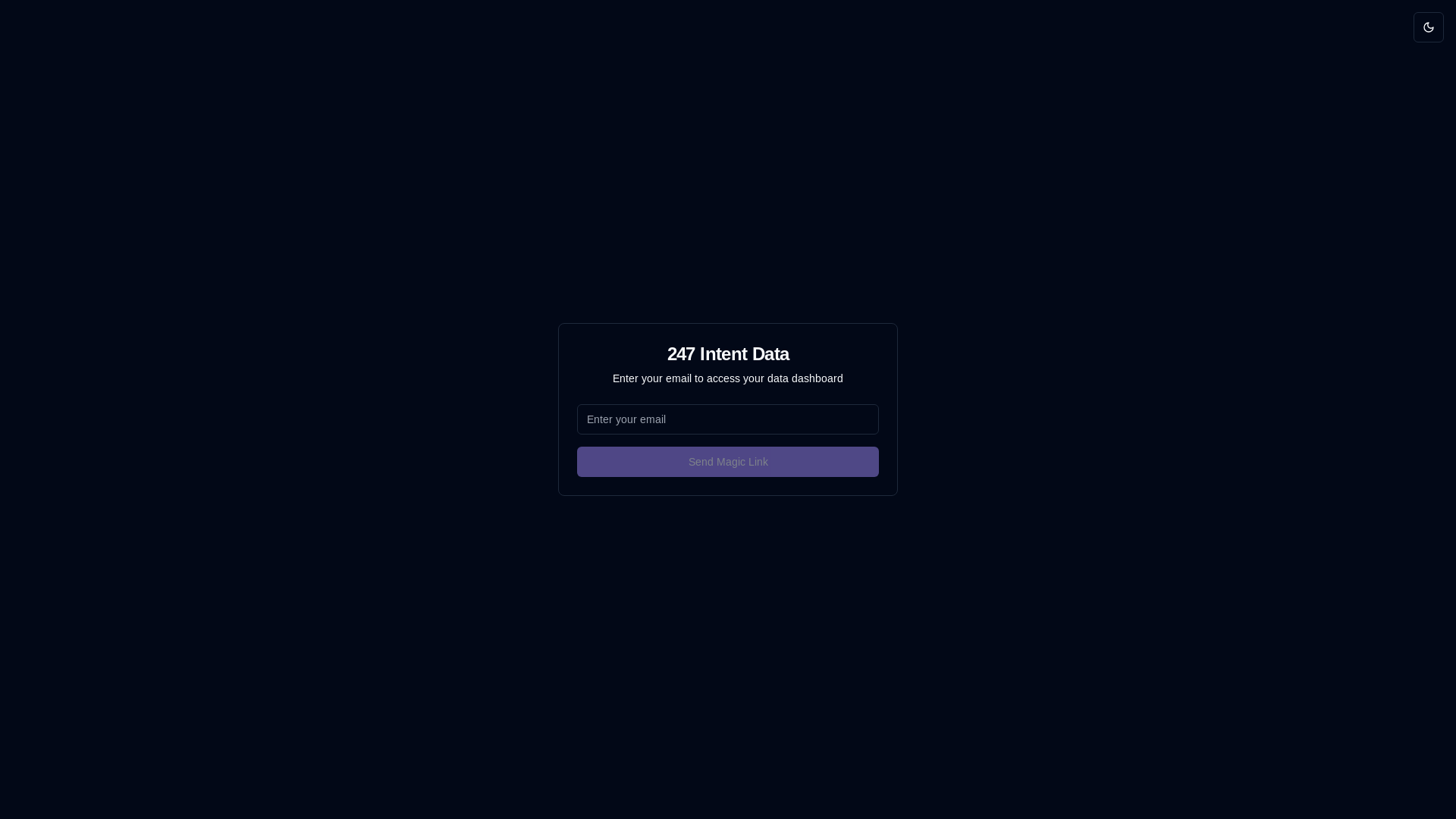 website screenshot of https://247intent.pages.dev/