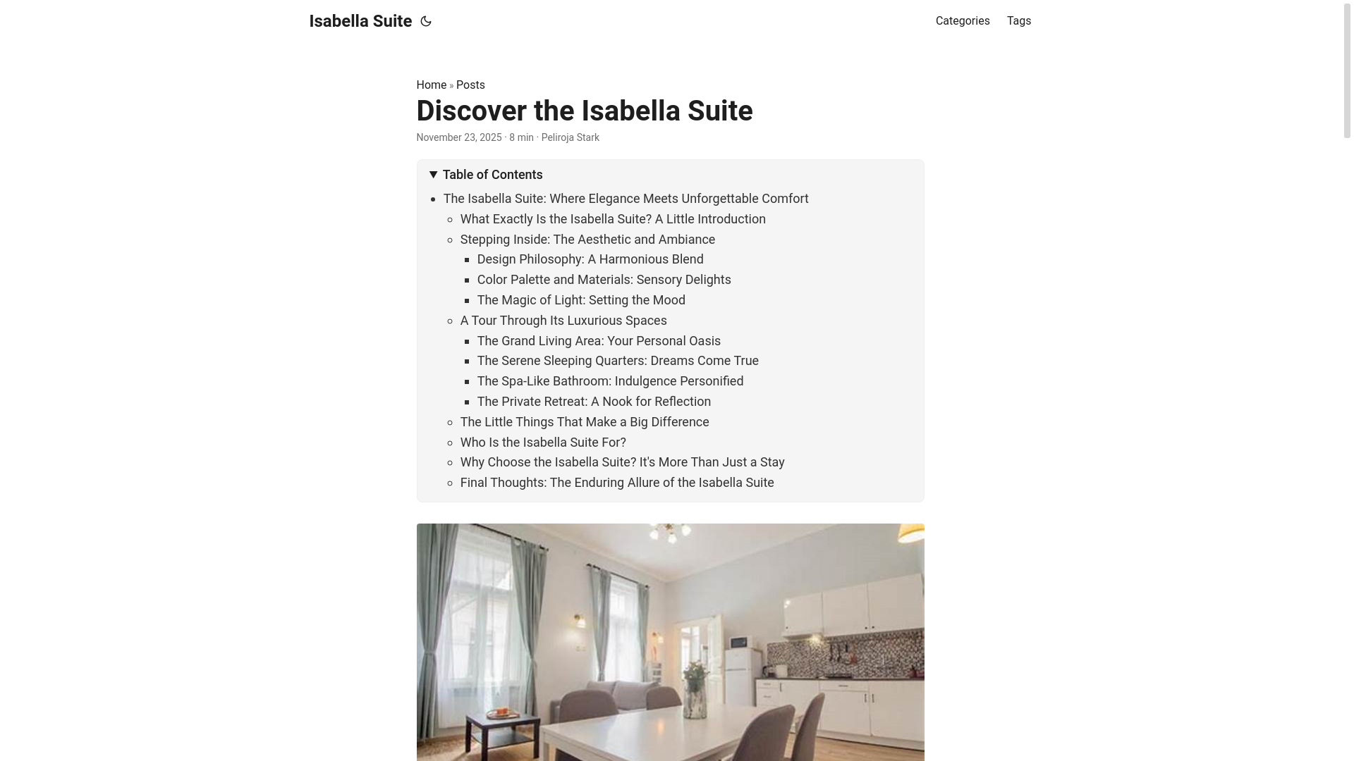 website screenshot of https://isabellasuite3.pages.dev/