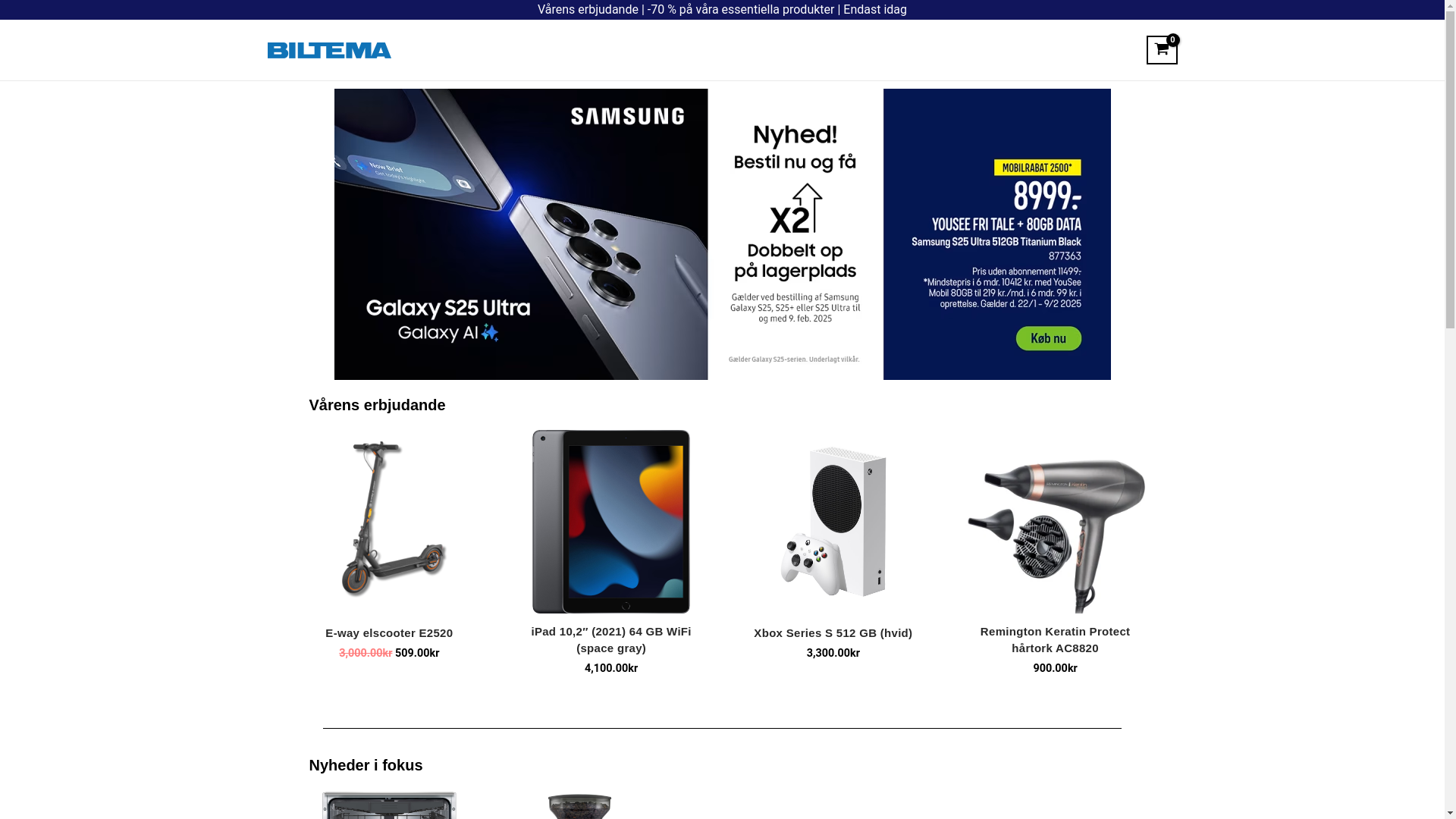 website screenshot of https://biltema-sweden.com/