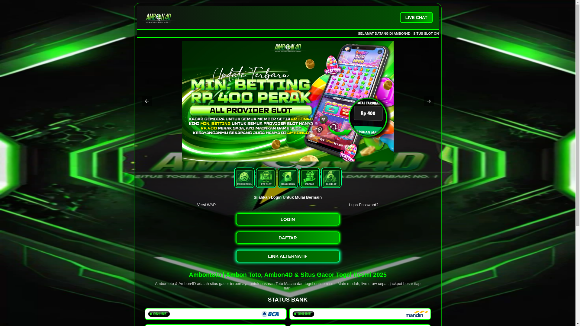 website screenshot of https://gayotoday-jalurhijau.pages.dev/