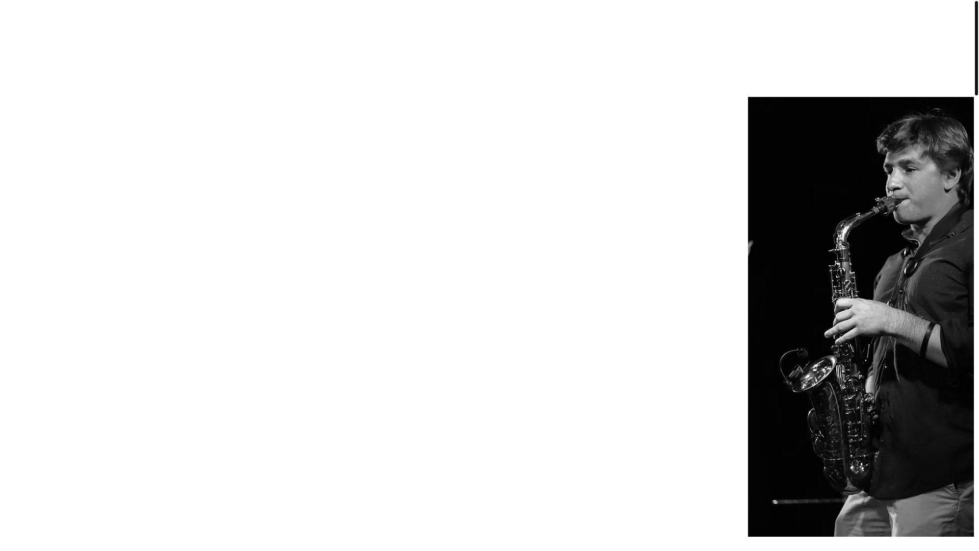 website screenshot of https://rickylipinskisax.com/