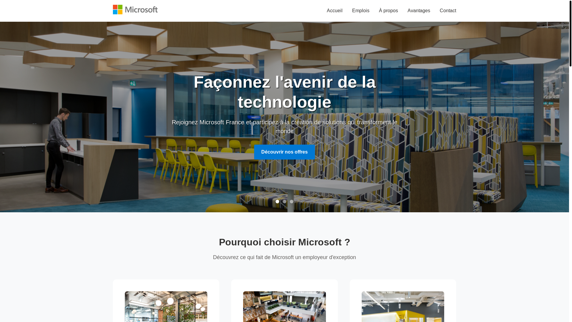 website screenshot of https://mscareer.lat/