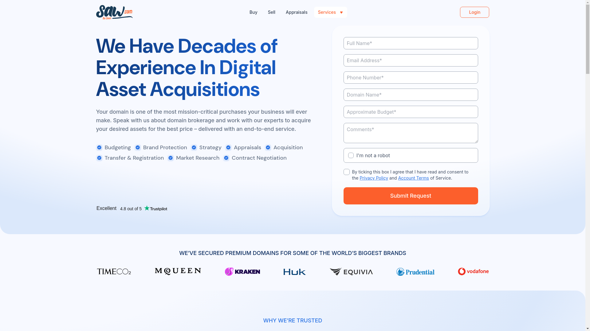 website screenshot of https://aidataoracle.com/