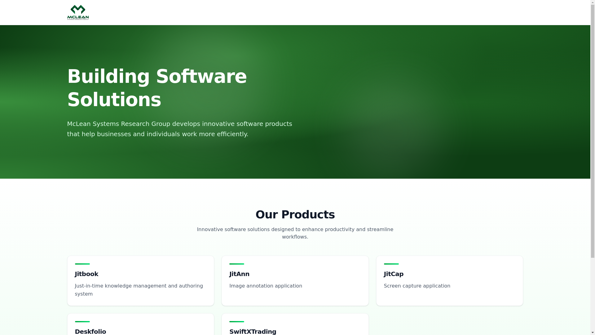 website screenshot of https://msrgwebsite.pages.dev/