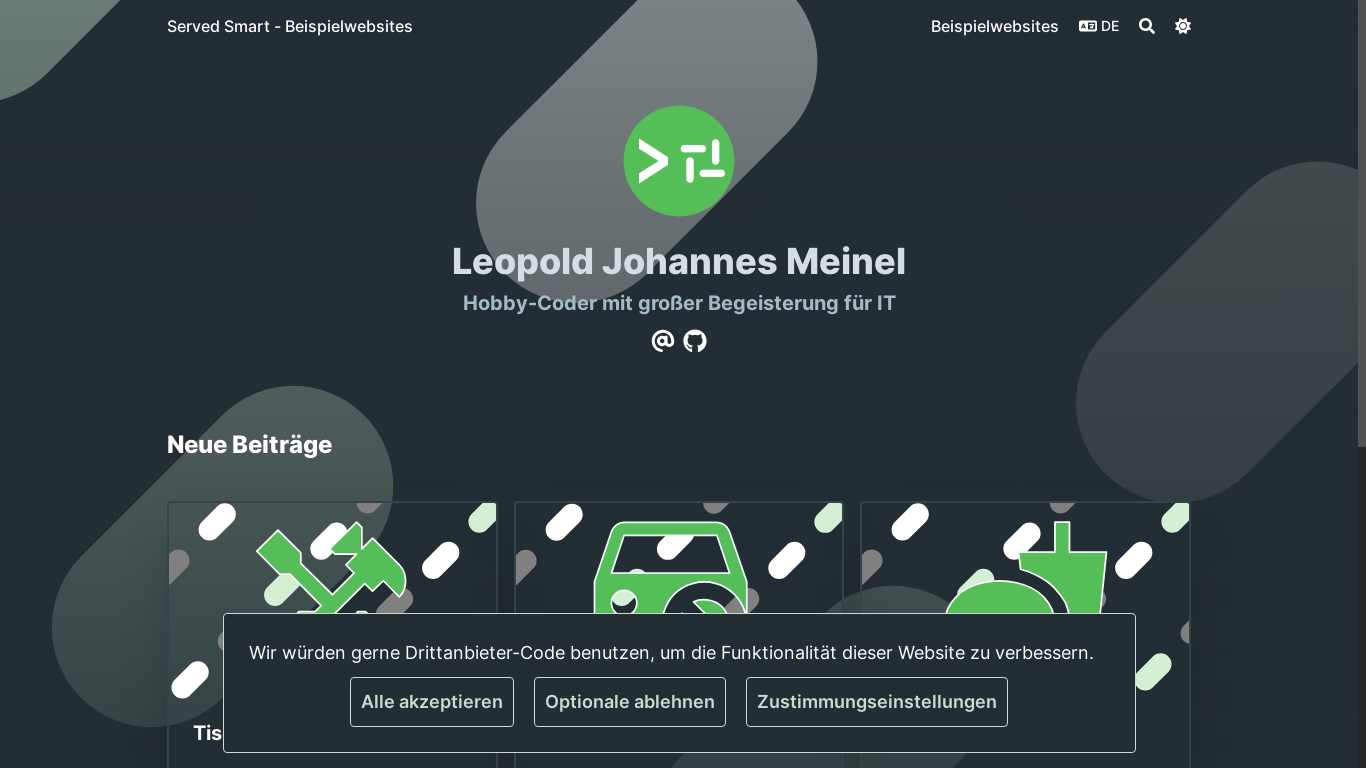 website screenshot of https://servedsmart-example.pages.dev/