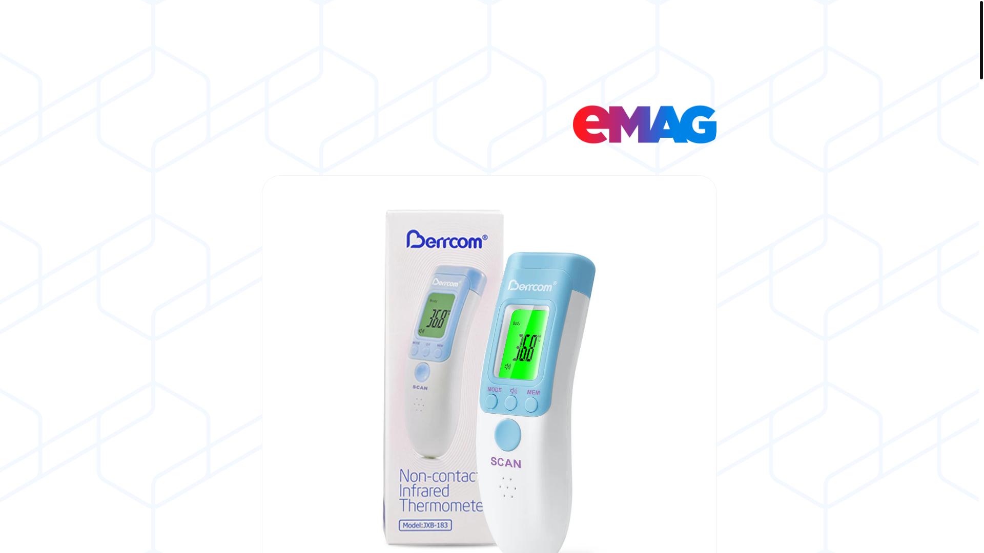 website screenshot of https://termometrul.ro/