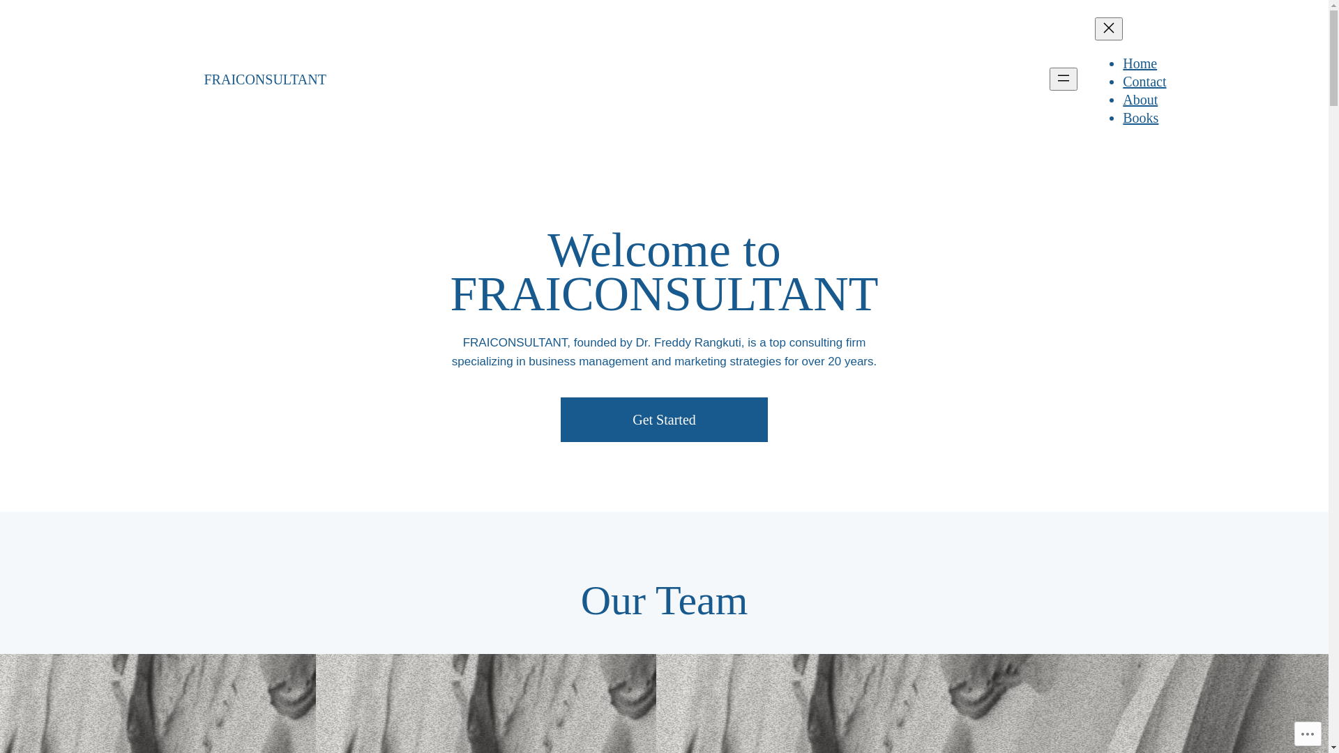 website screenshot of https://fraiconsultants.com/
