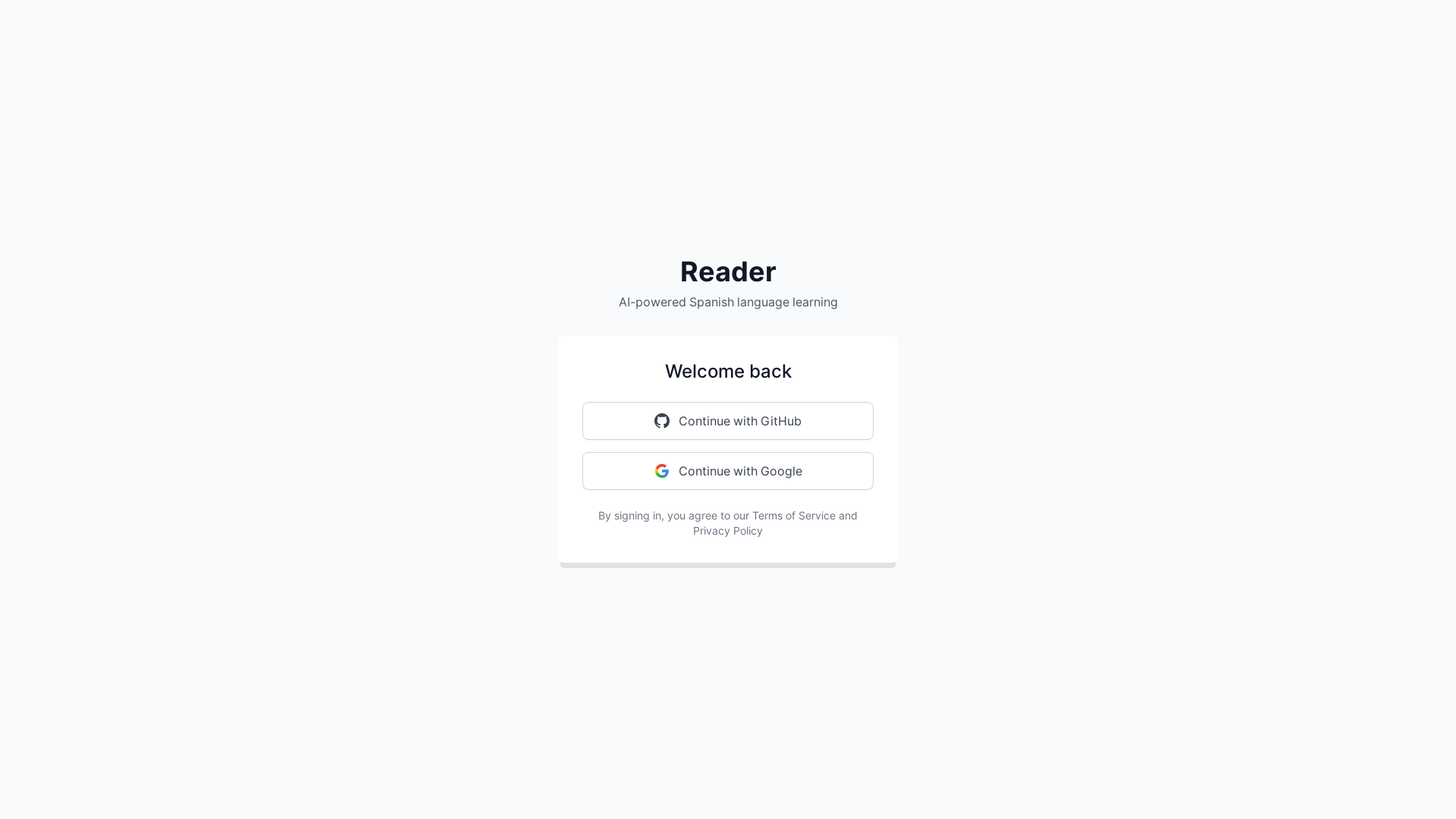 website screenshot of https://reader-frontend-b0r.pages.dev/
