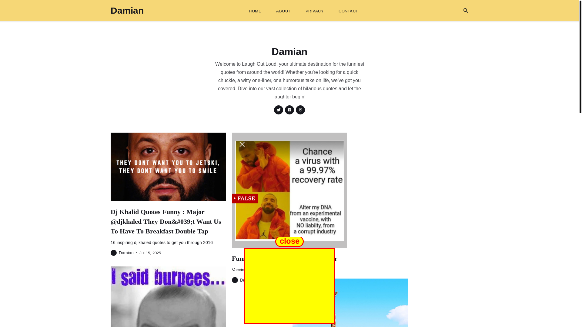 website screenshot of https://damian-a1u.pages.dev/