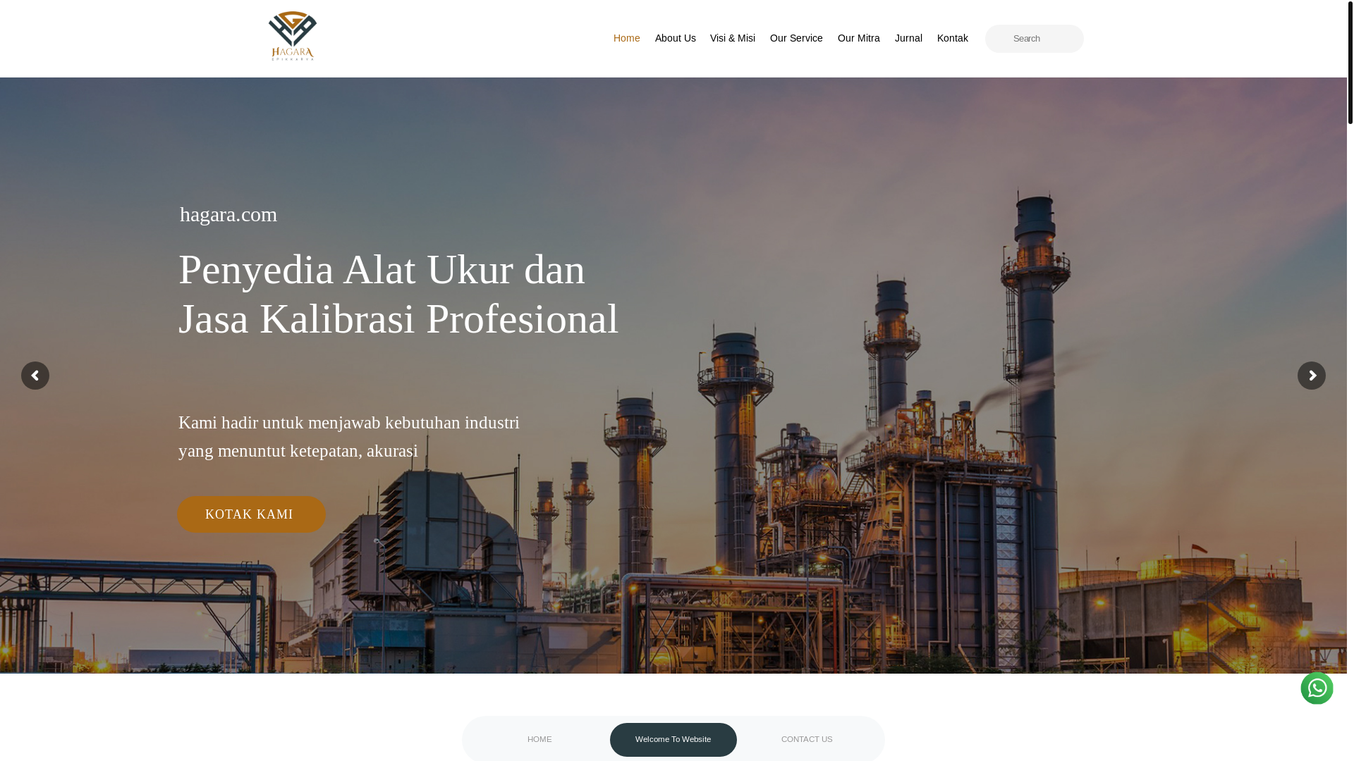 website screenshot of https://hagaraofficial.com/