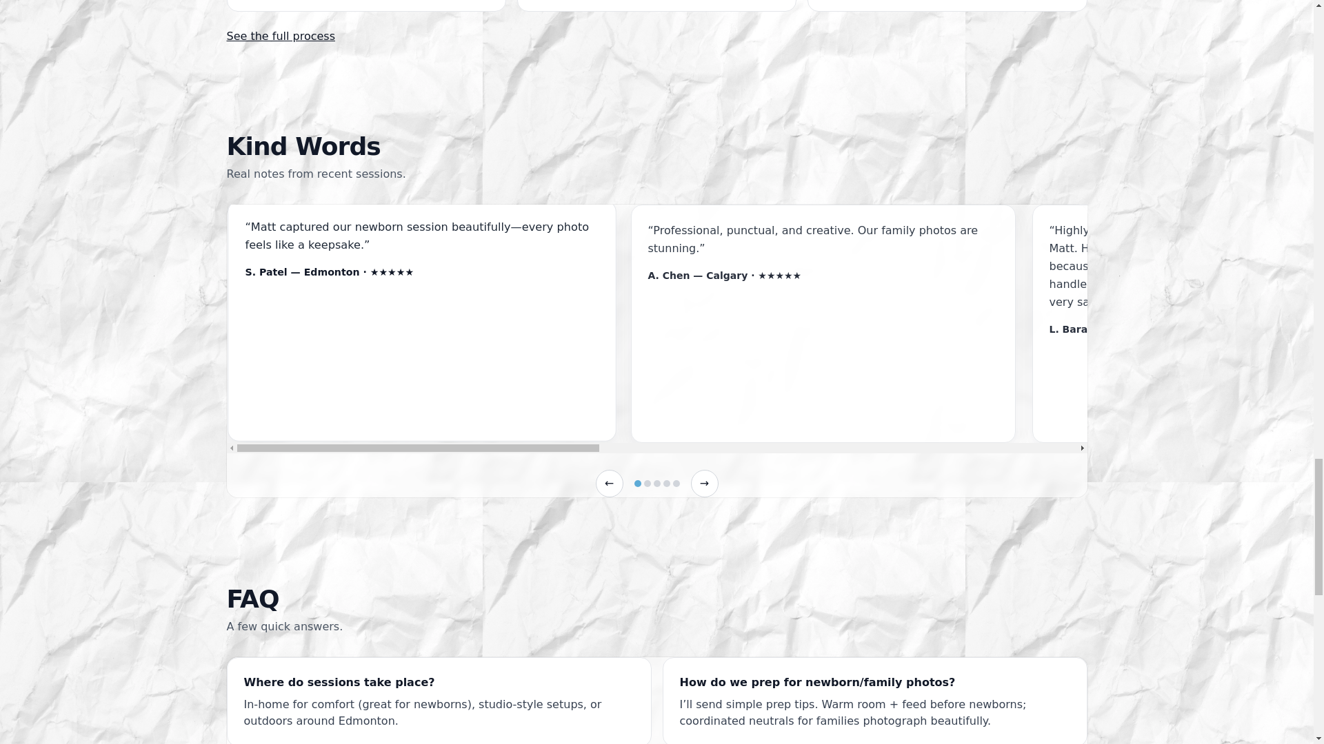 website screenshot of https://matt-photo-videography.pages.dev/