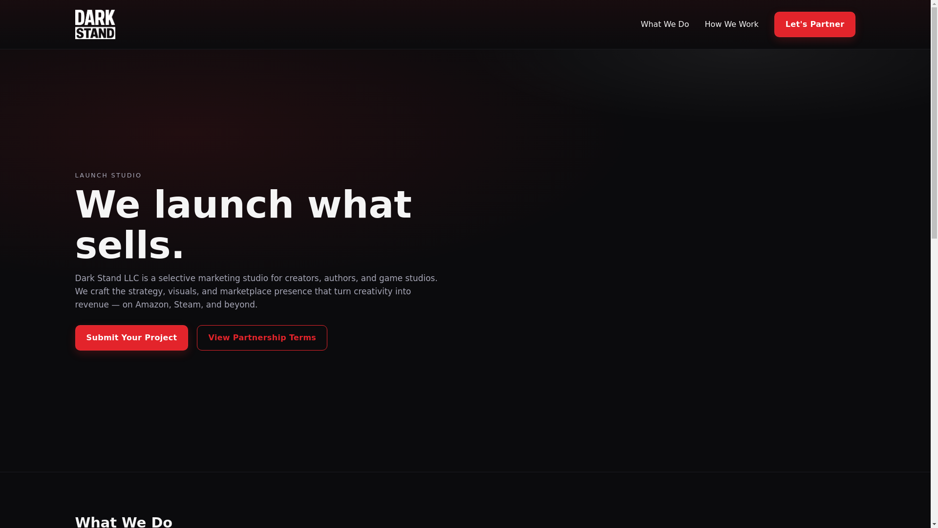 website screenshot of https://darkdev-site.pages.dev/