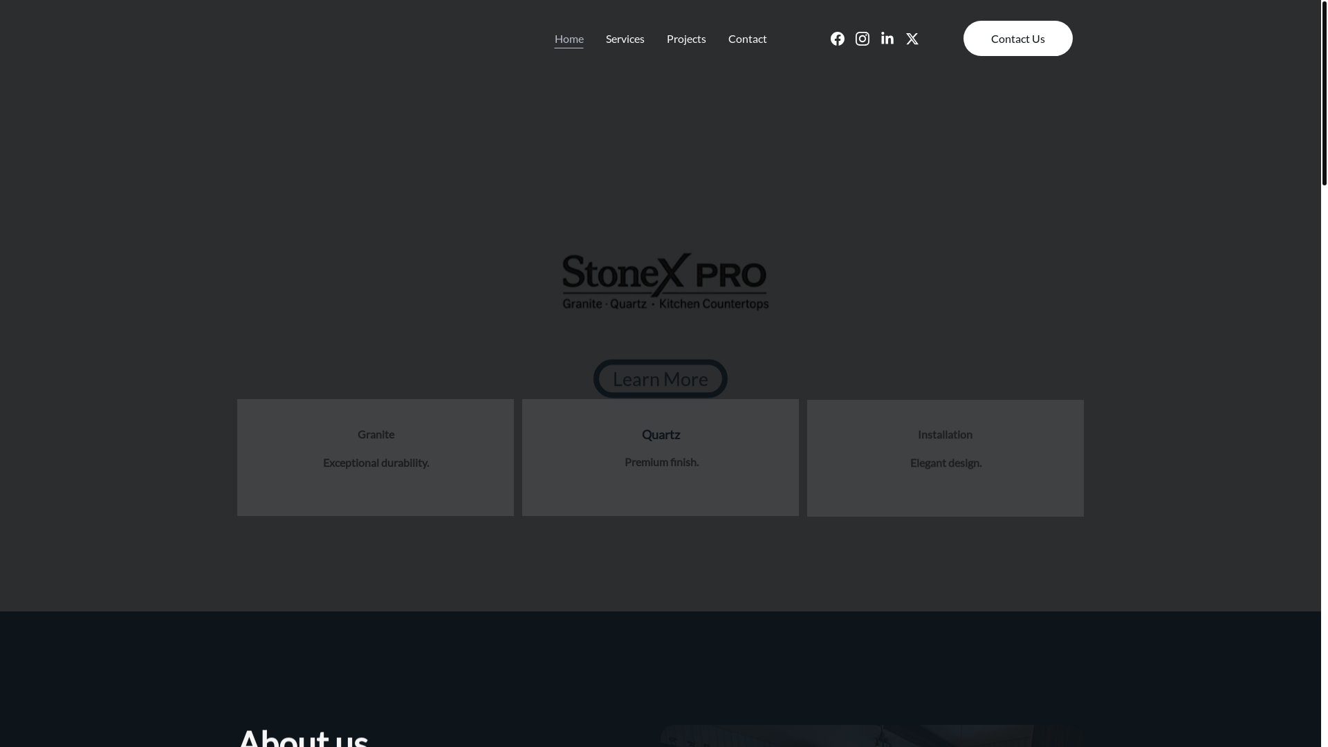 website screenshot of https://stonexpro.site/