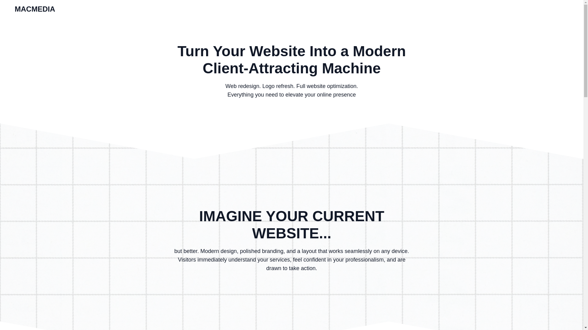 website screenshot of https://maconlinemedia.com/