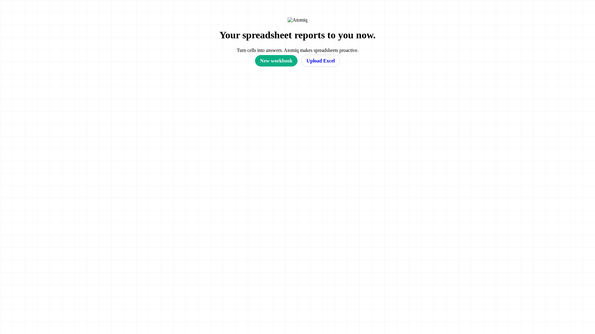 website screenshot of https://tryatomiq.com/