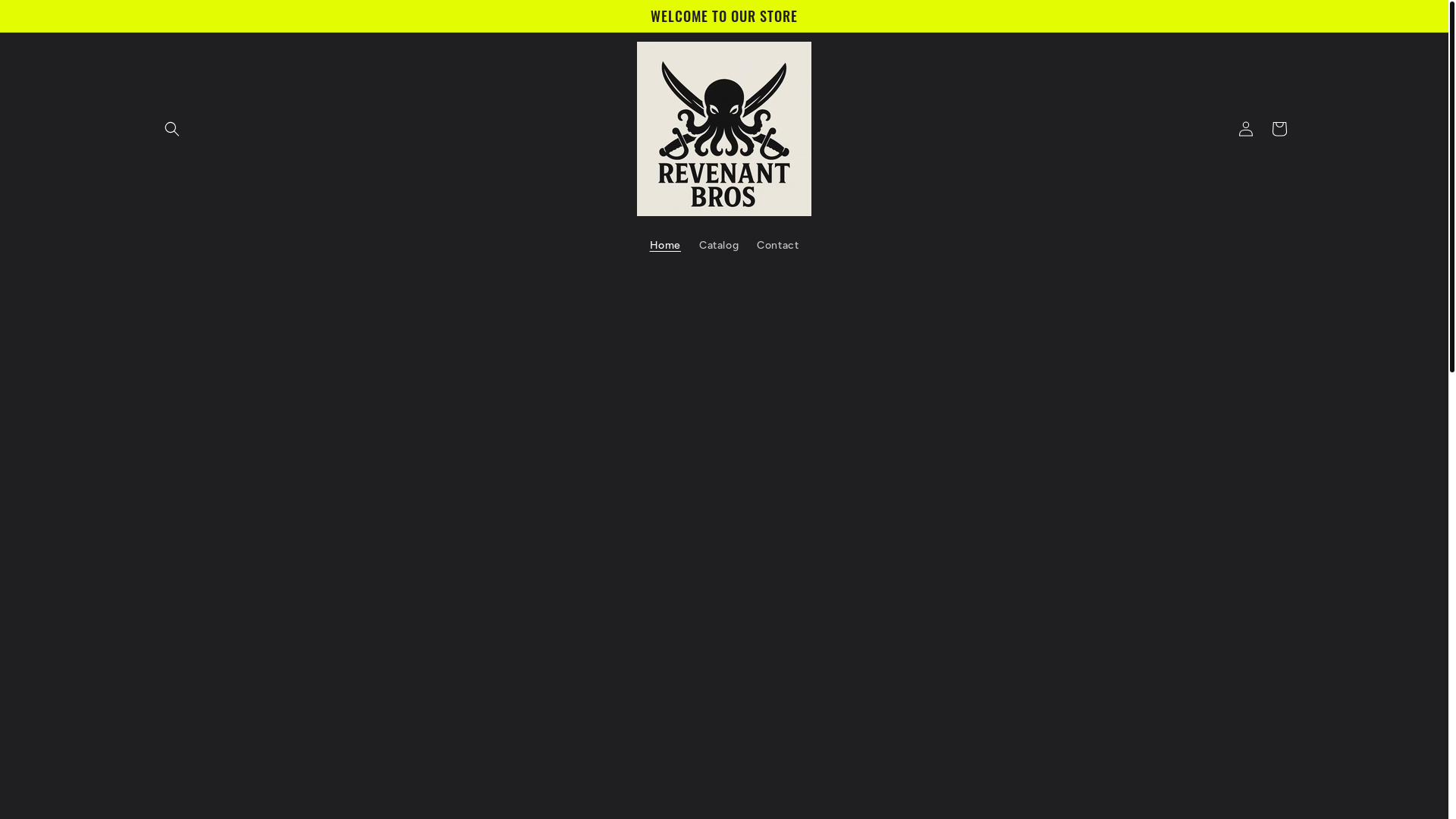 website screenshot of https://revenantbros.com/
