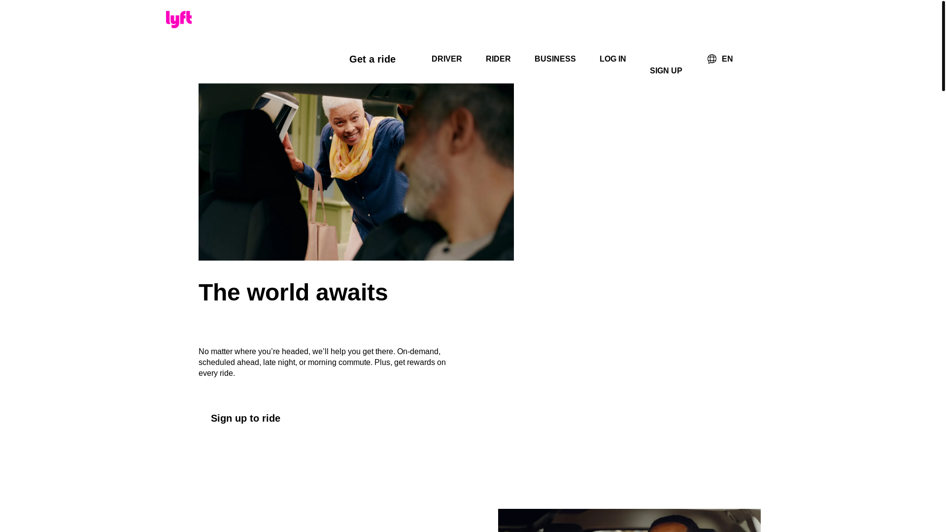 website screenshot of https://lft.to/