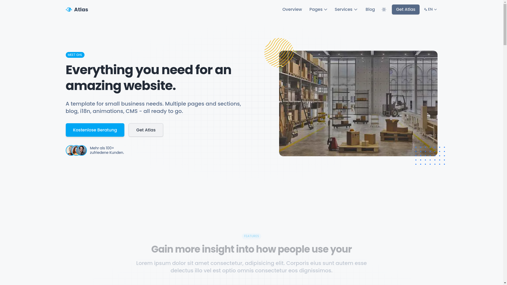 website screenshot of https://ghl-website.pages.dev/