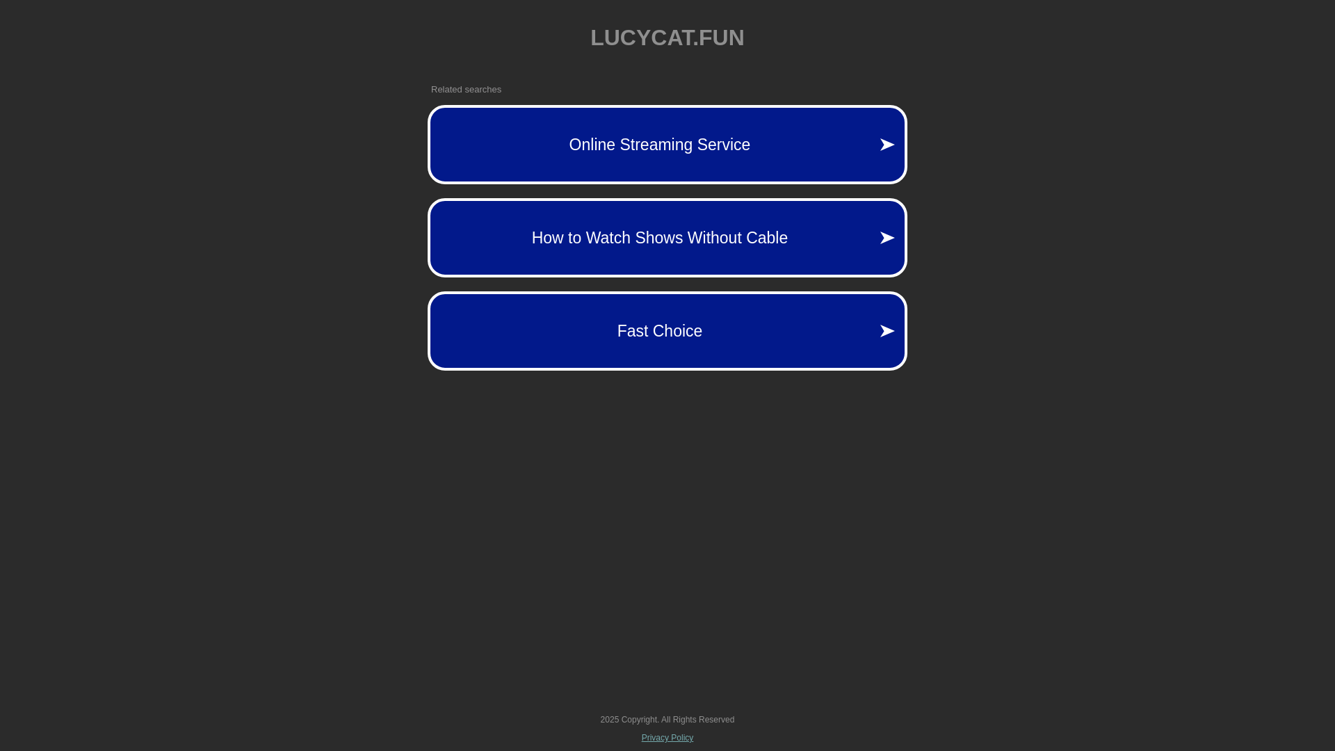 website screenshot of https://lucycat.fun/