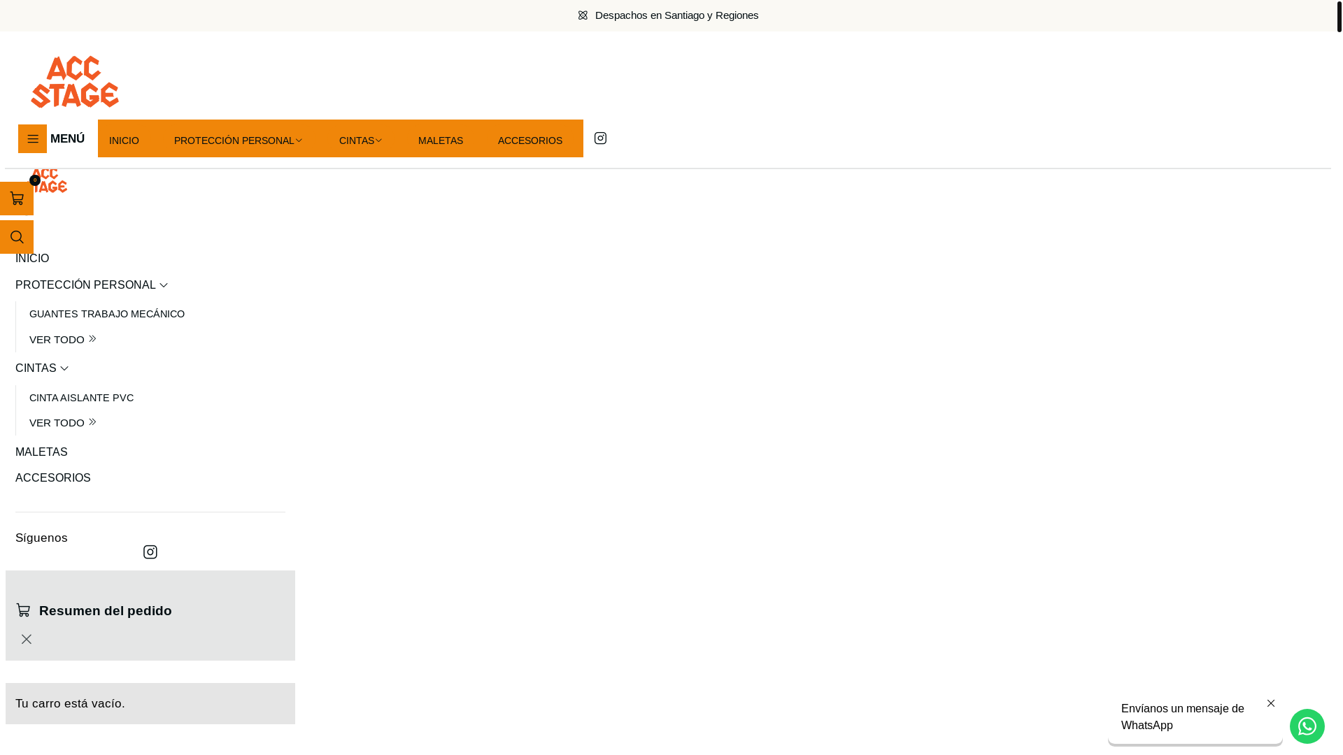 website screenshot of https://accstagechile.com/