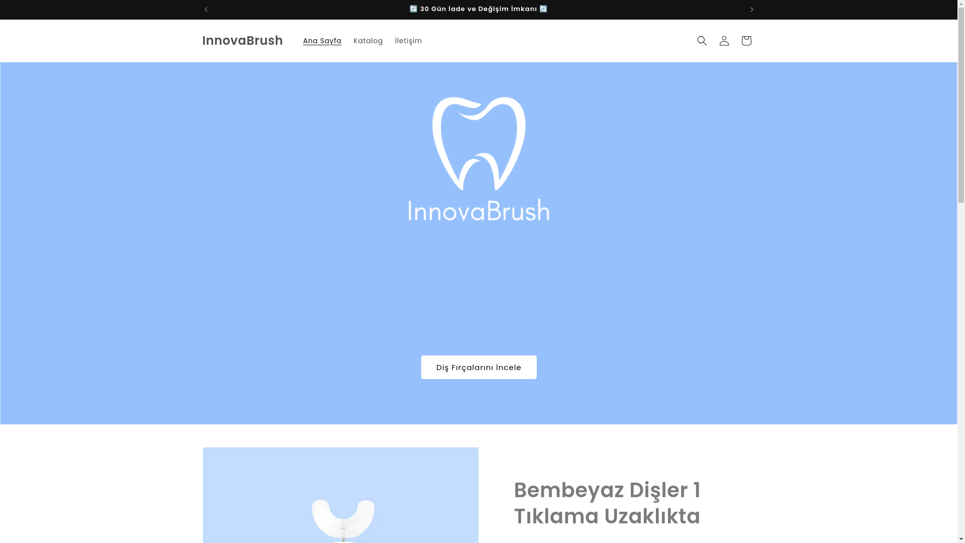 website screenshot of https://innovabrush.store/