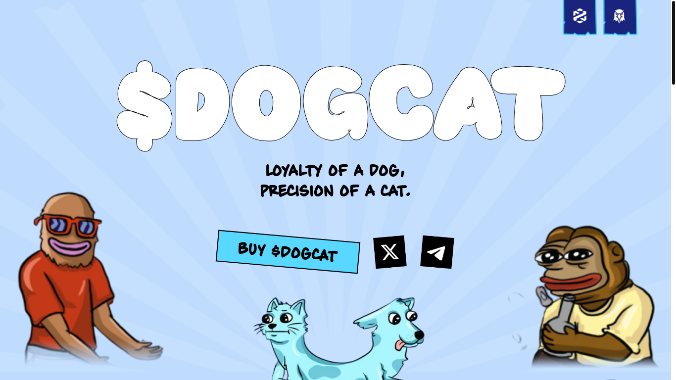 website screenshot of https://dogcatwithboys.xyz/