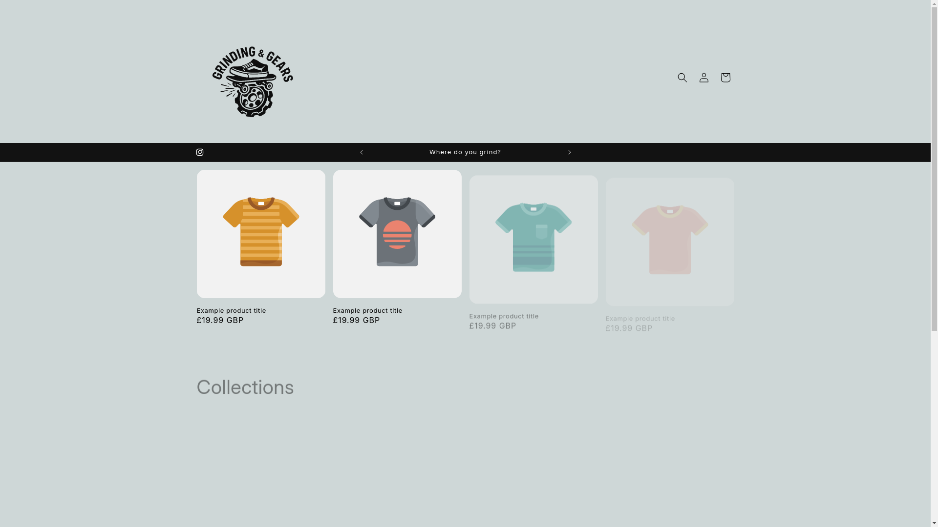 website screenshot of https://grindingandgears.com/