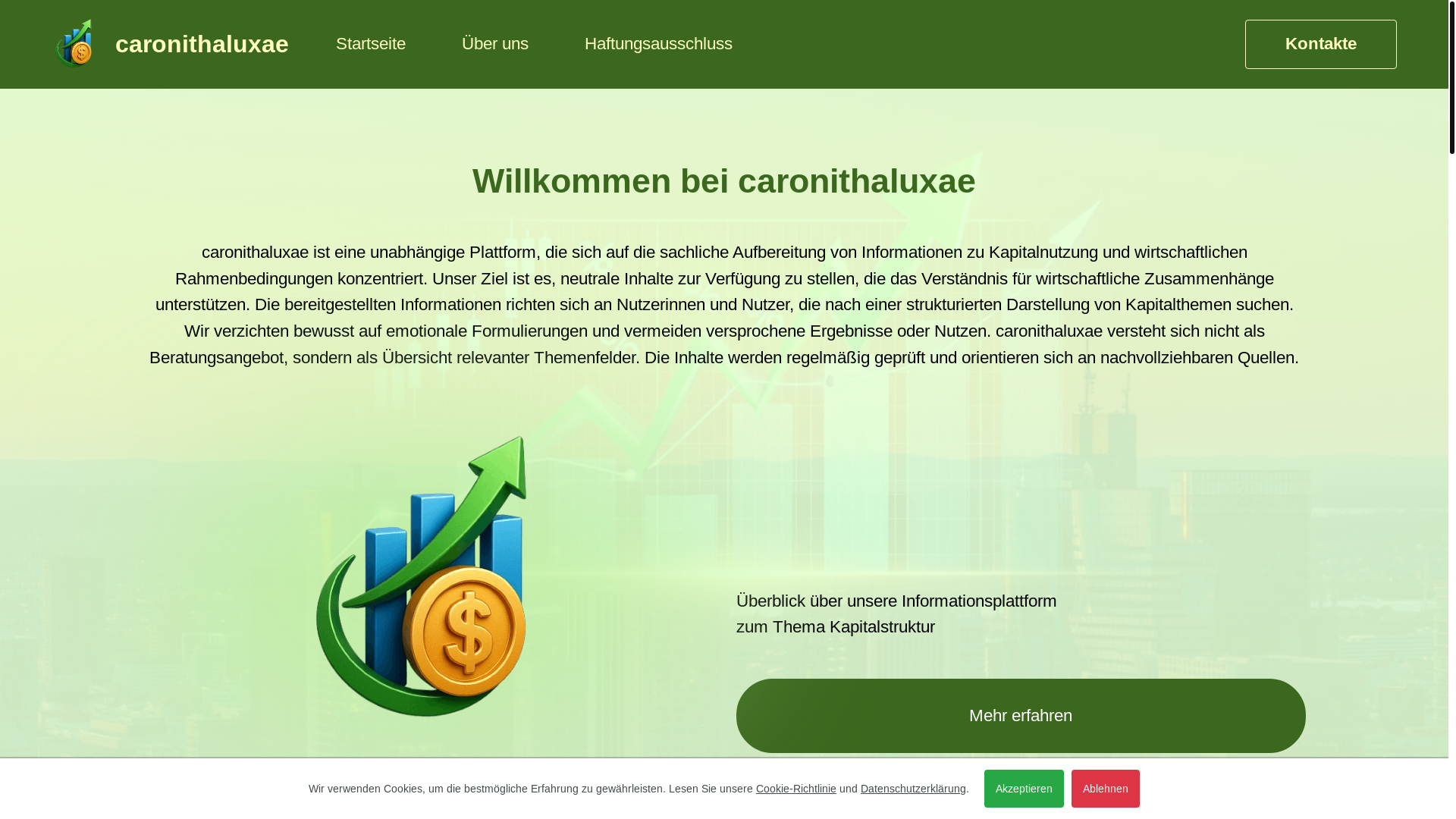 website screenshot of https://caronithaluxae.com/