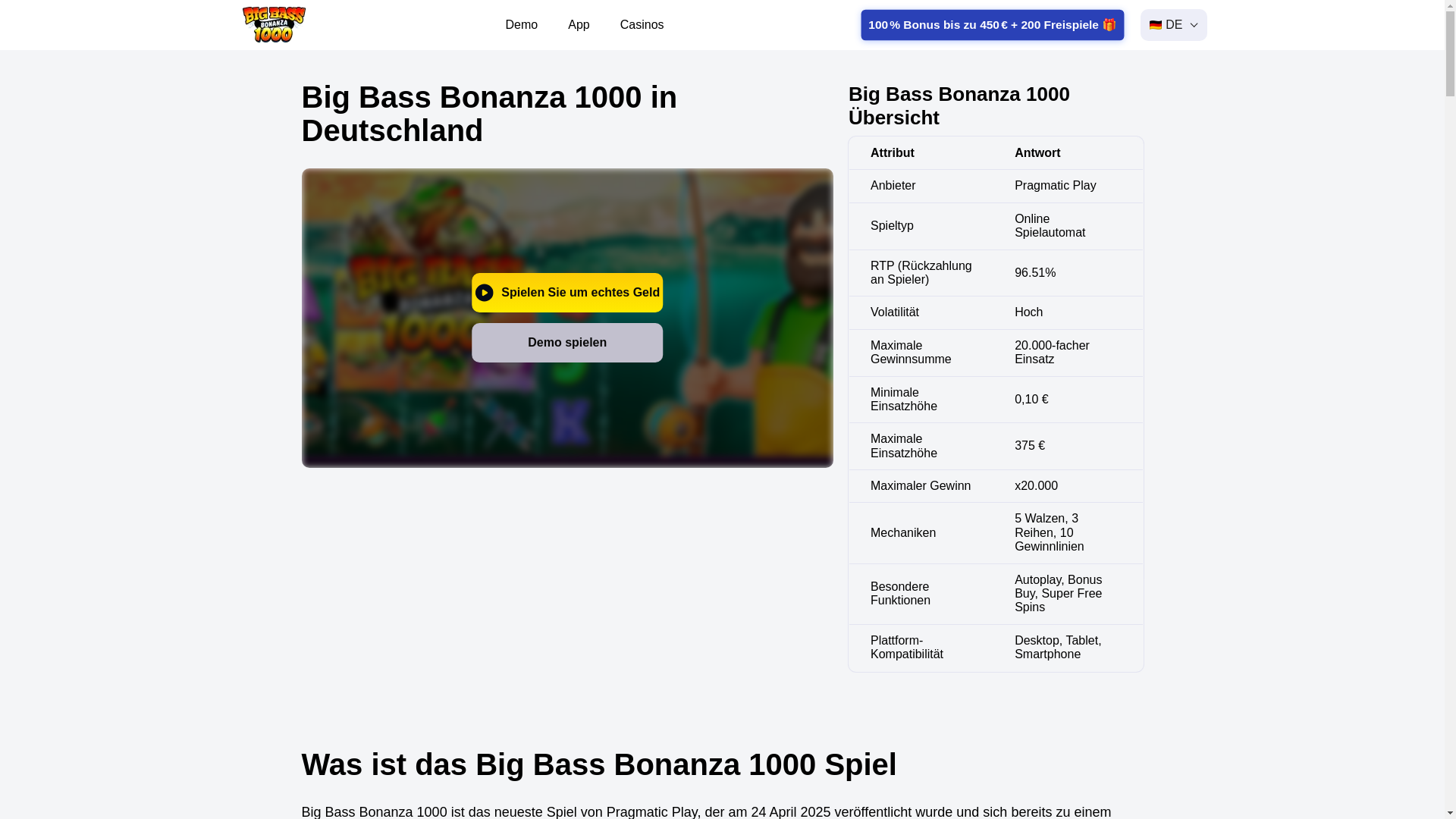 website screenshot of https://big-bass-bonanza-1000.de/