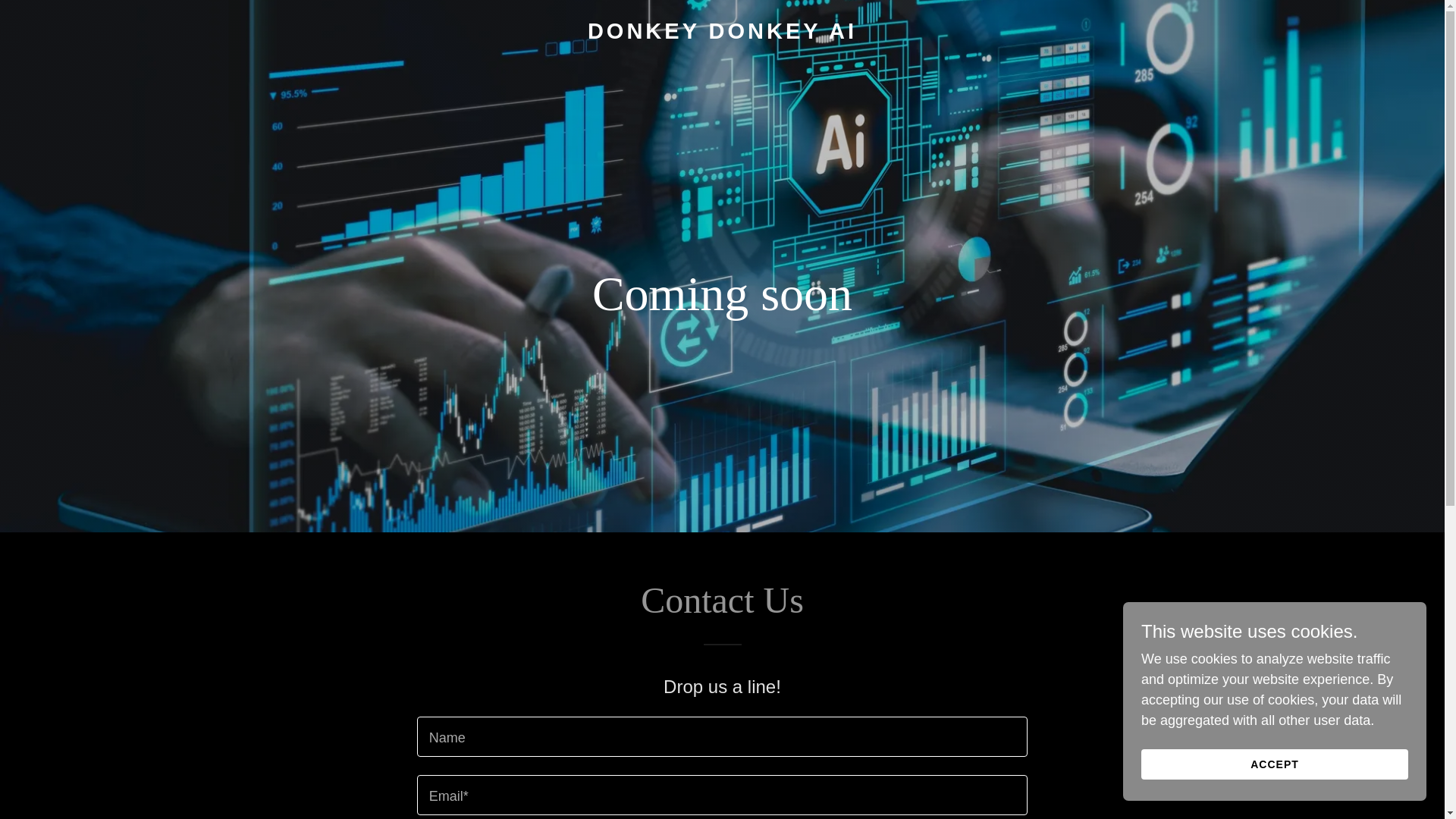 website screenshot of https://donkeydonkeyai.com/