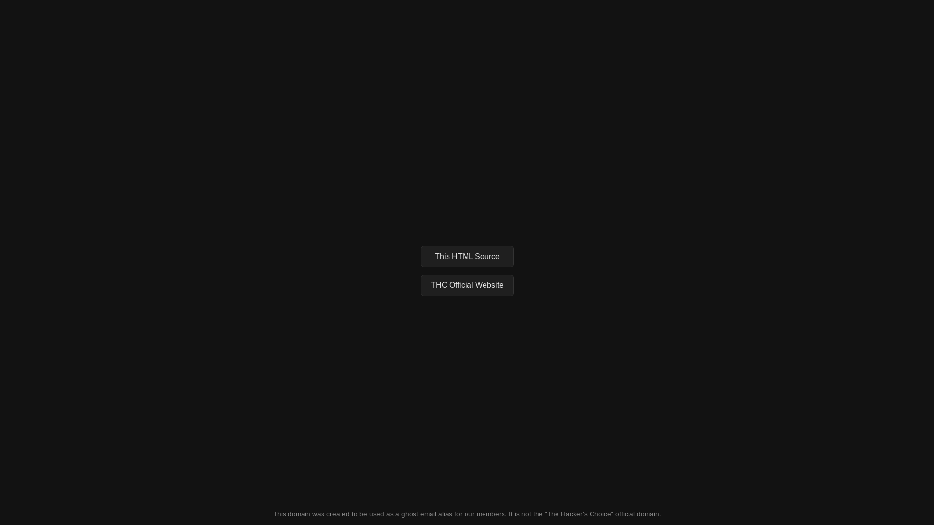 website screenshot of https://hackerschoice.org/