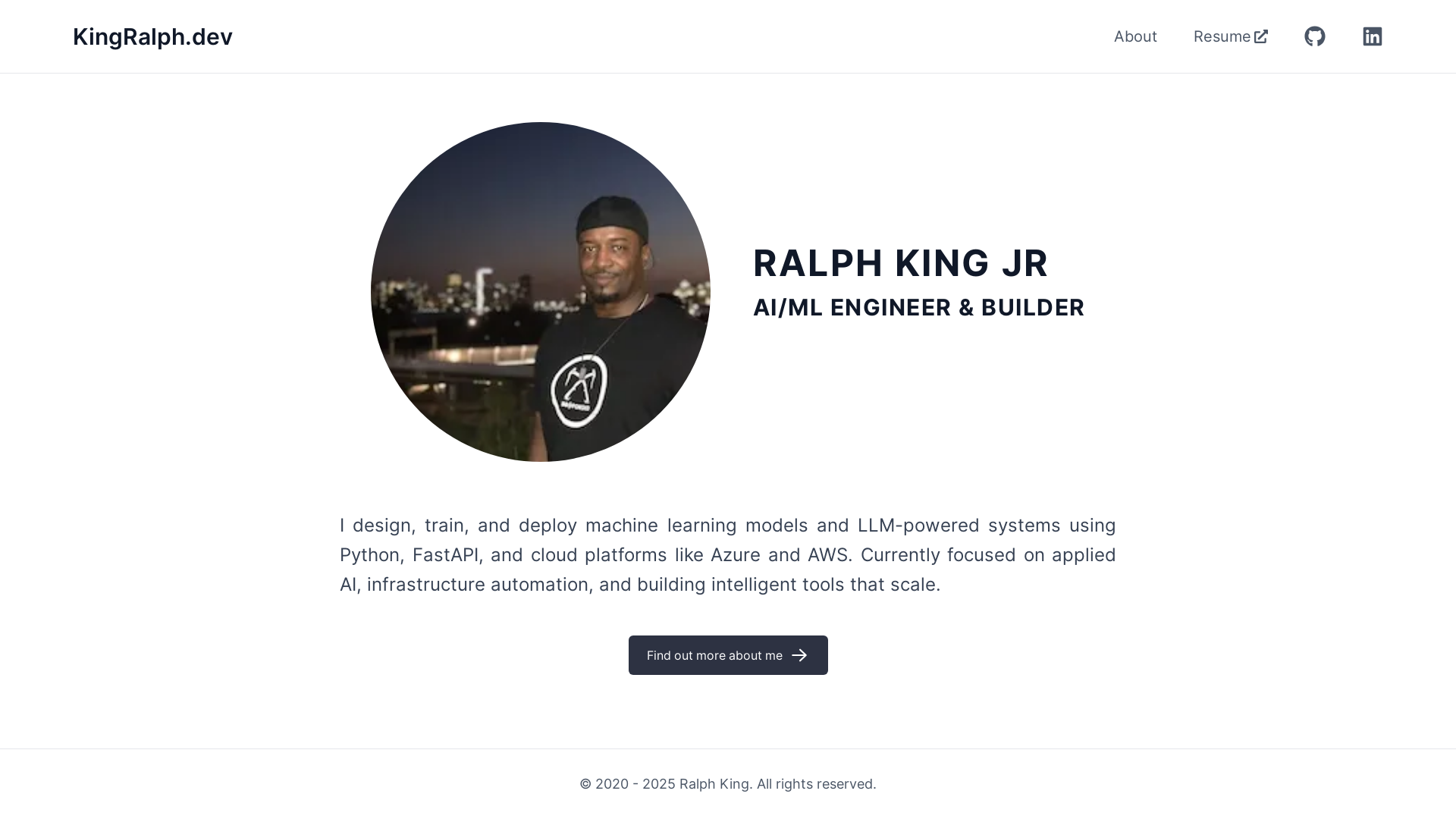 website screenshot of https://kingralphdev-website.pages.dev/