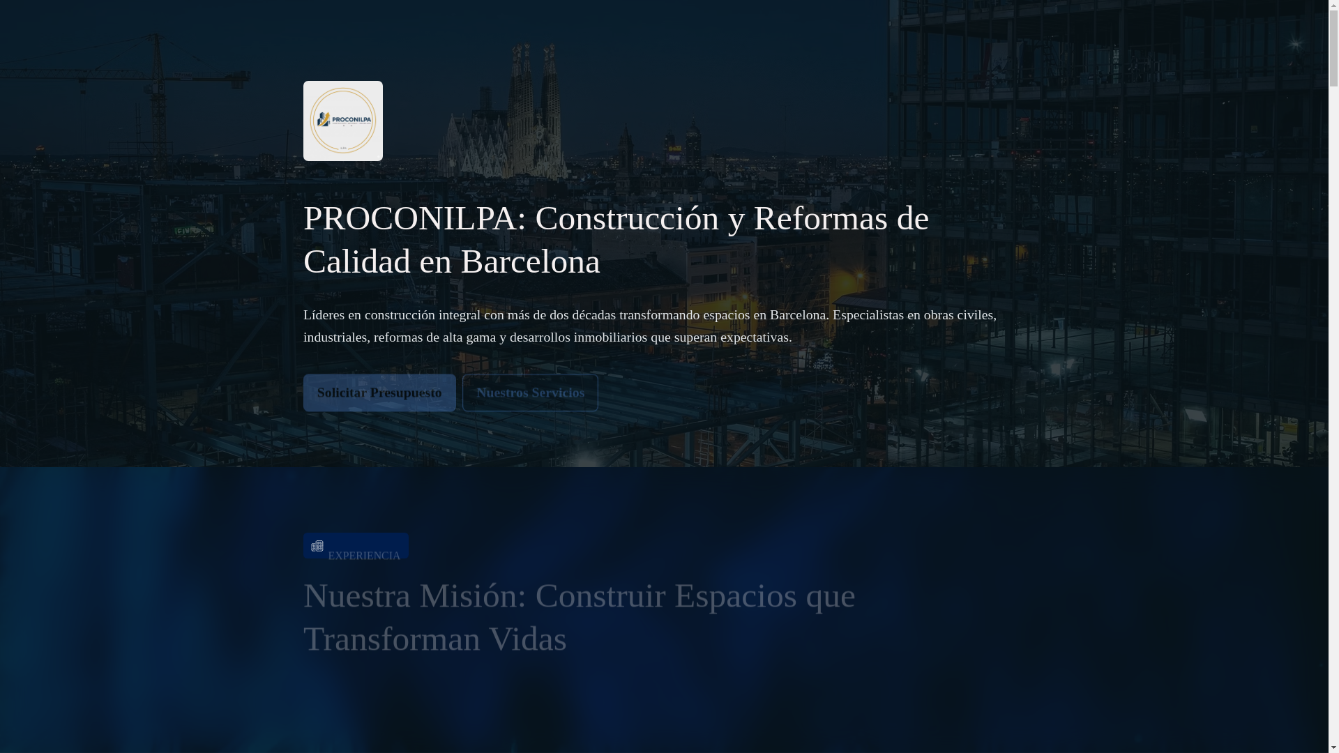 website screenshot of https://construccionesilpa.com/