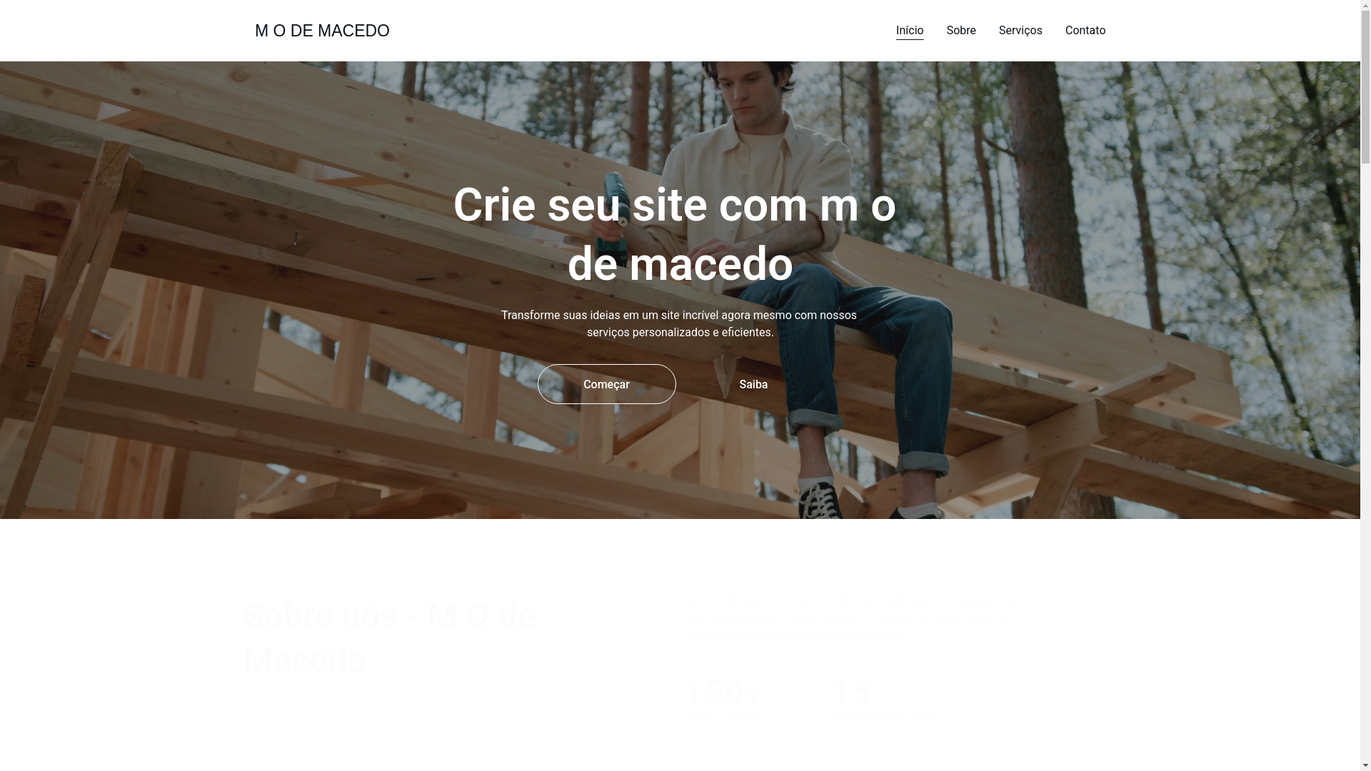 website screenshot of https://modemaced.shop/