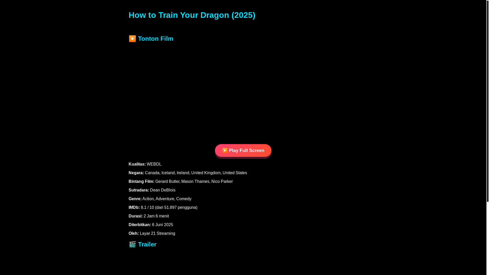 website screenshot of https://howtrainyourdragon.pages.dev/