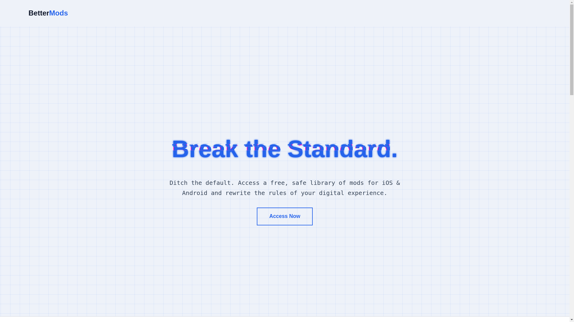 website screenshot of https://bettermodscc.pages.dev/
