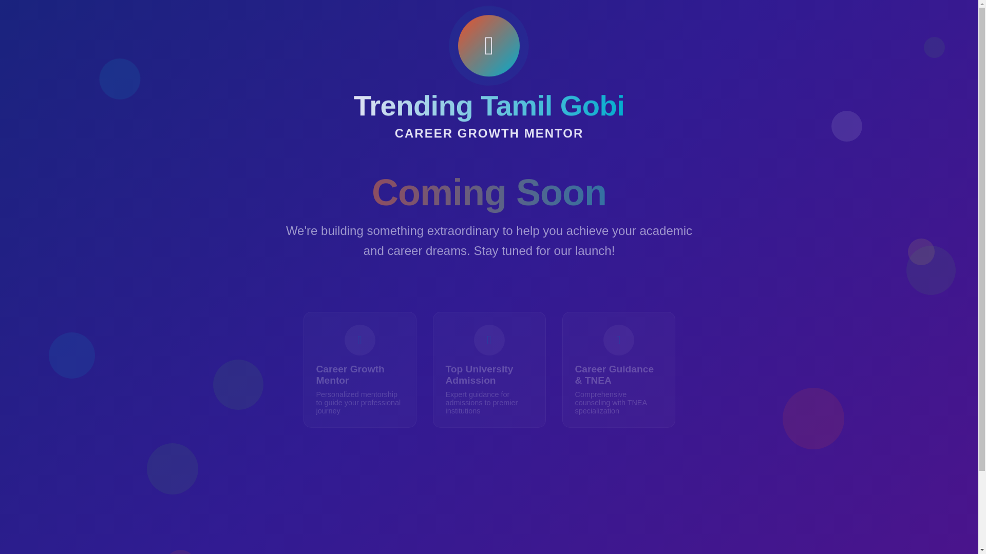 website screenshot of https://trendingtamilgobi.com/