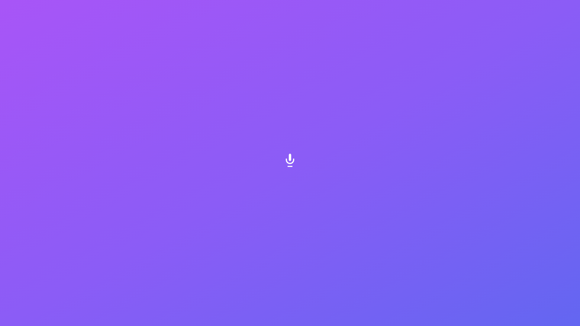 website screenshot of https://voicecaster.xyz/