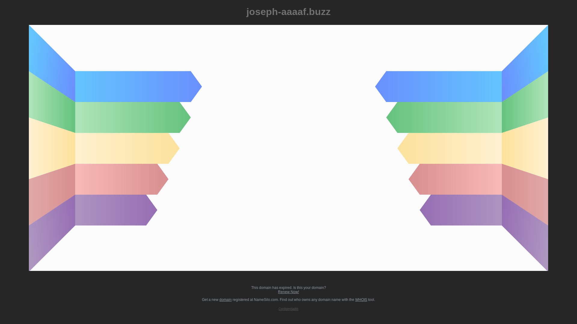 website screenshot of https://joseph-aaaaf.buzz/