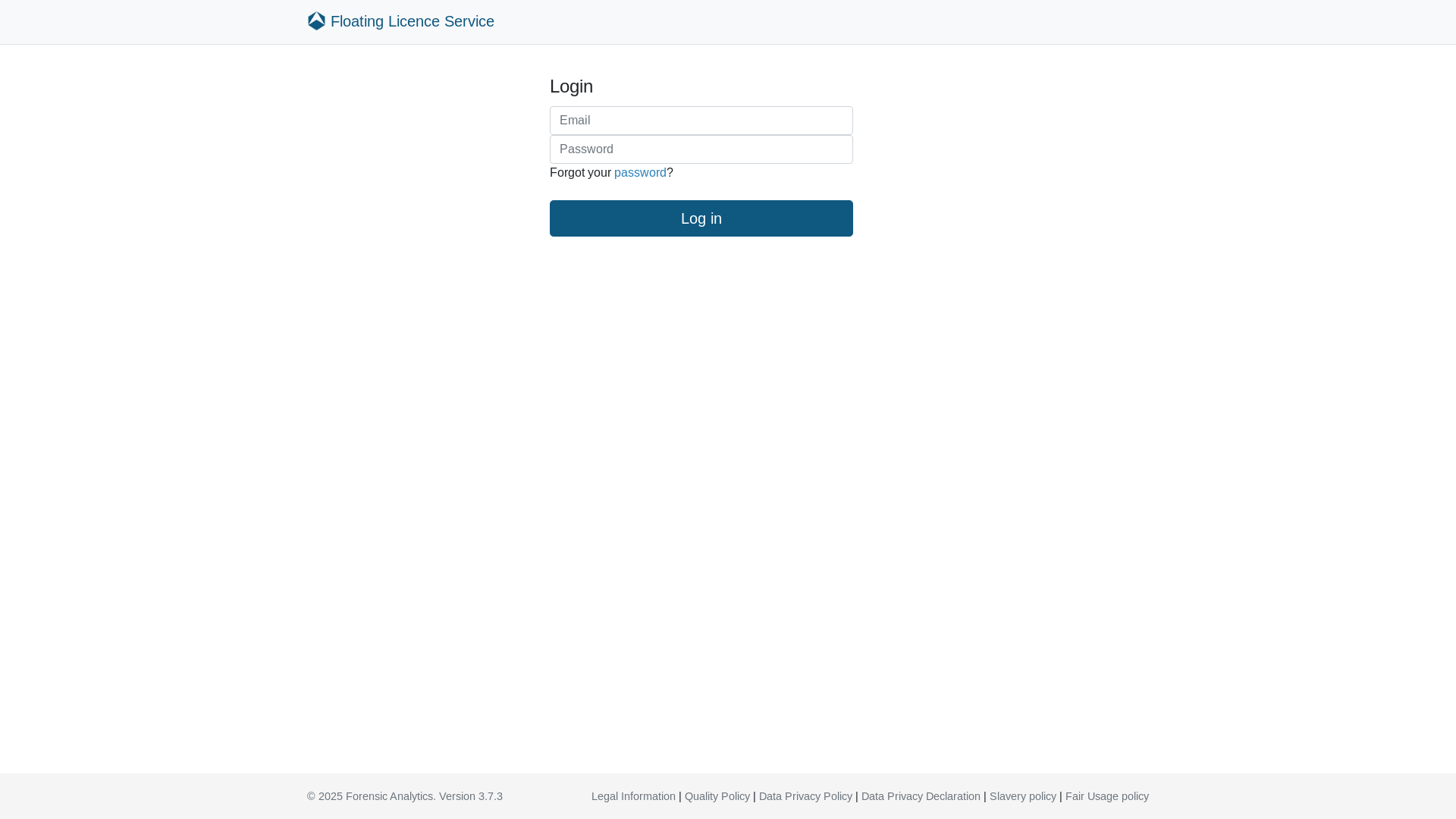 website screenshot of https://floatinglicence.fa-licensing.com/
