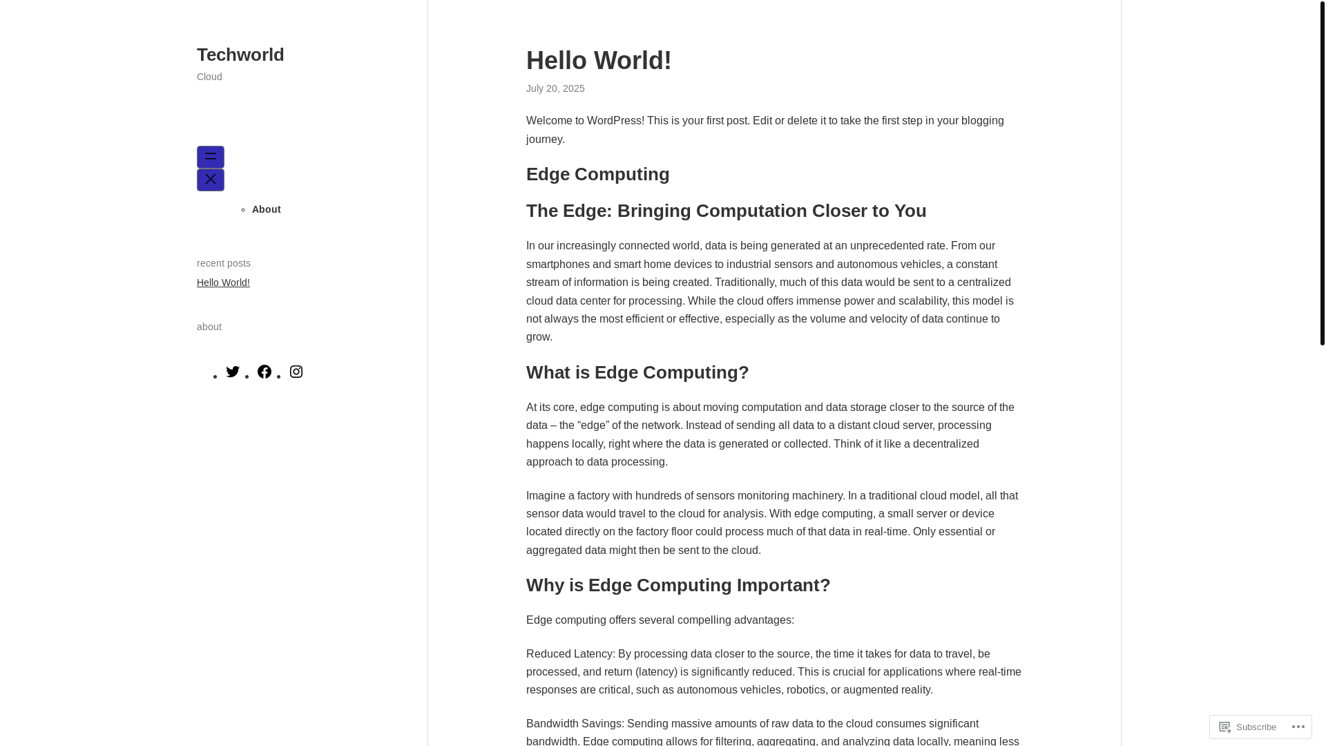 website screenshot of https://shylajaprabu.blog/