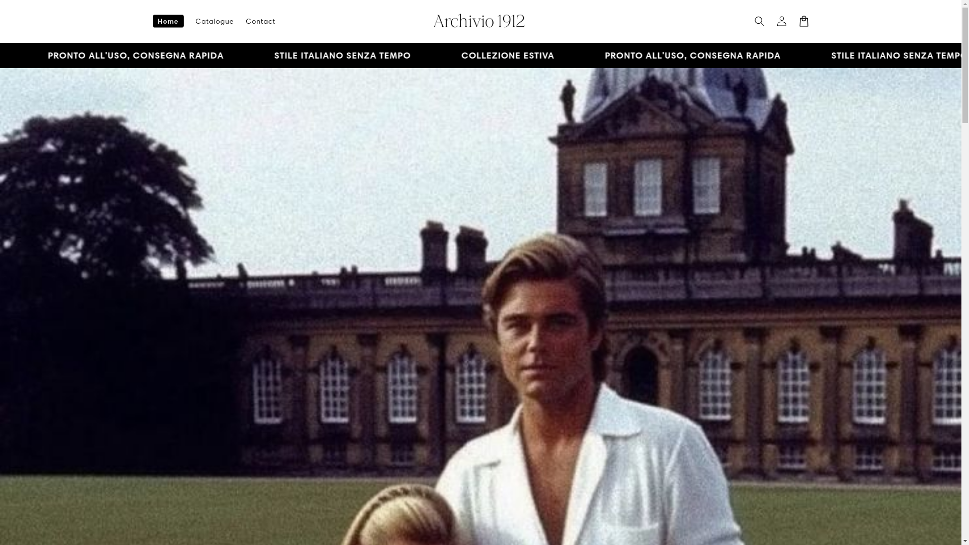 website screenshot of https://archivio1912it.shop/