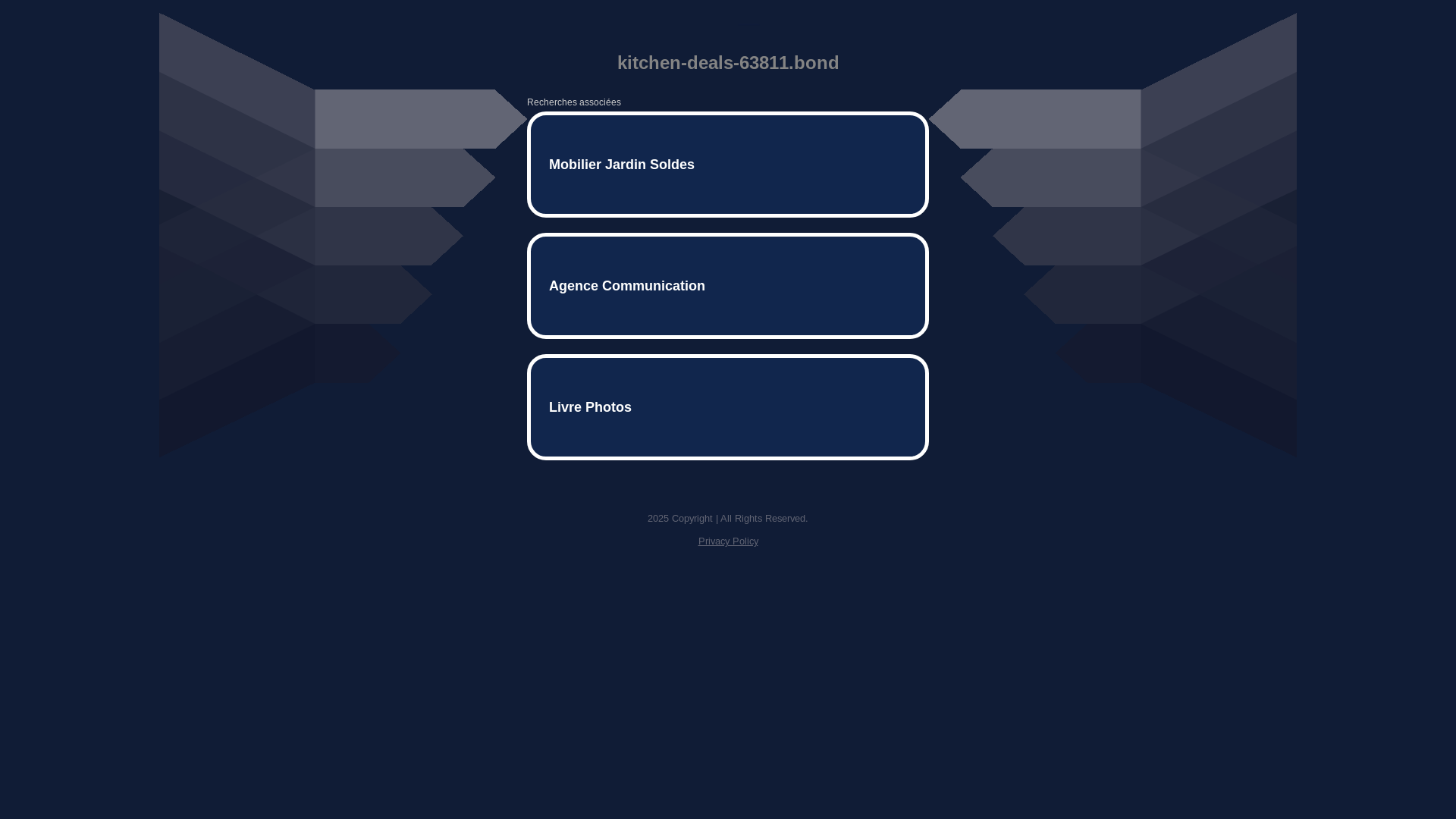 website screenshot of https://kitchen-deals-63811.bond/