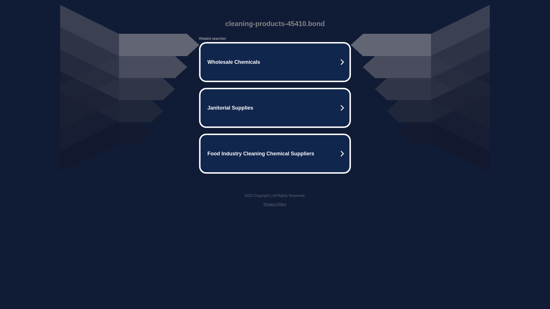 website screenshot of https://cleaning-products-45410.bond/