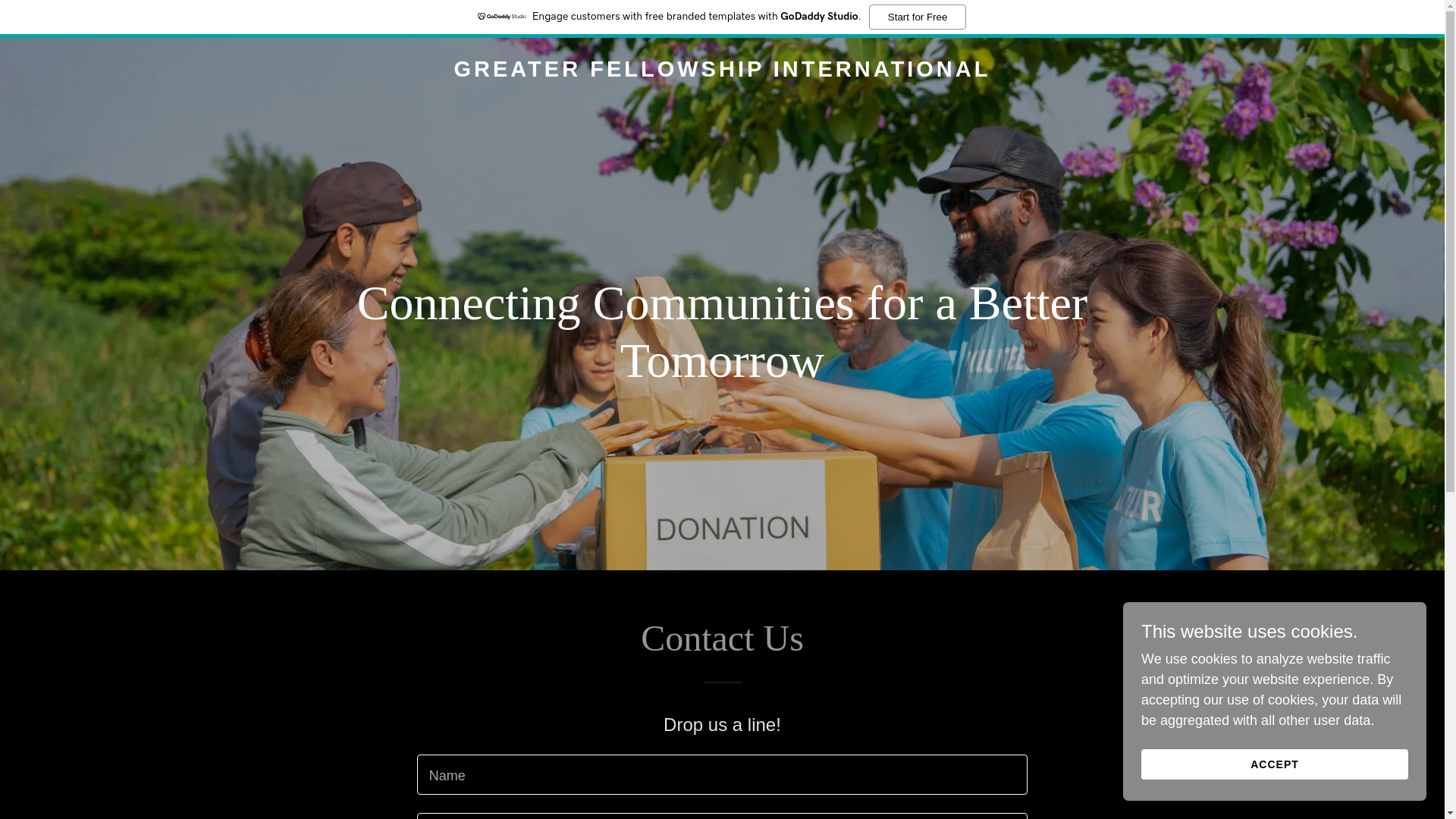 website screenshot of https://gficonnect.org/