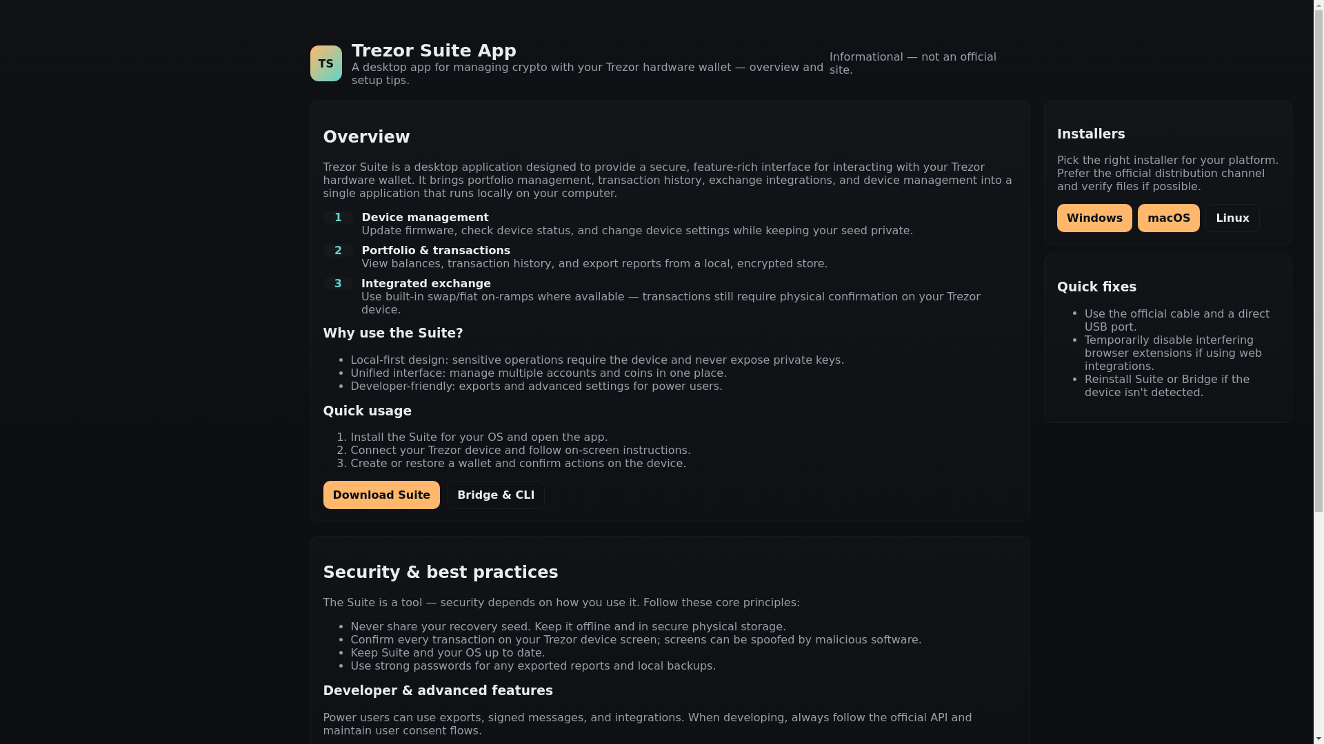website screenshot of https://overview-suite.pages.dev/