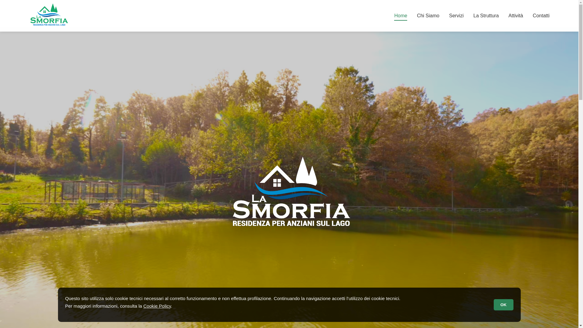 website screenshot of https://residenzalasmorfia.it/