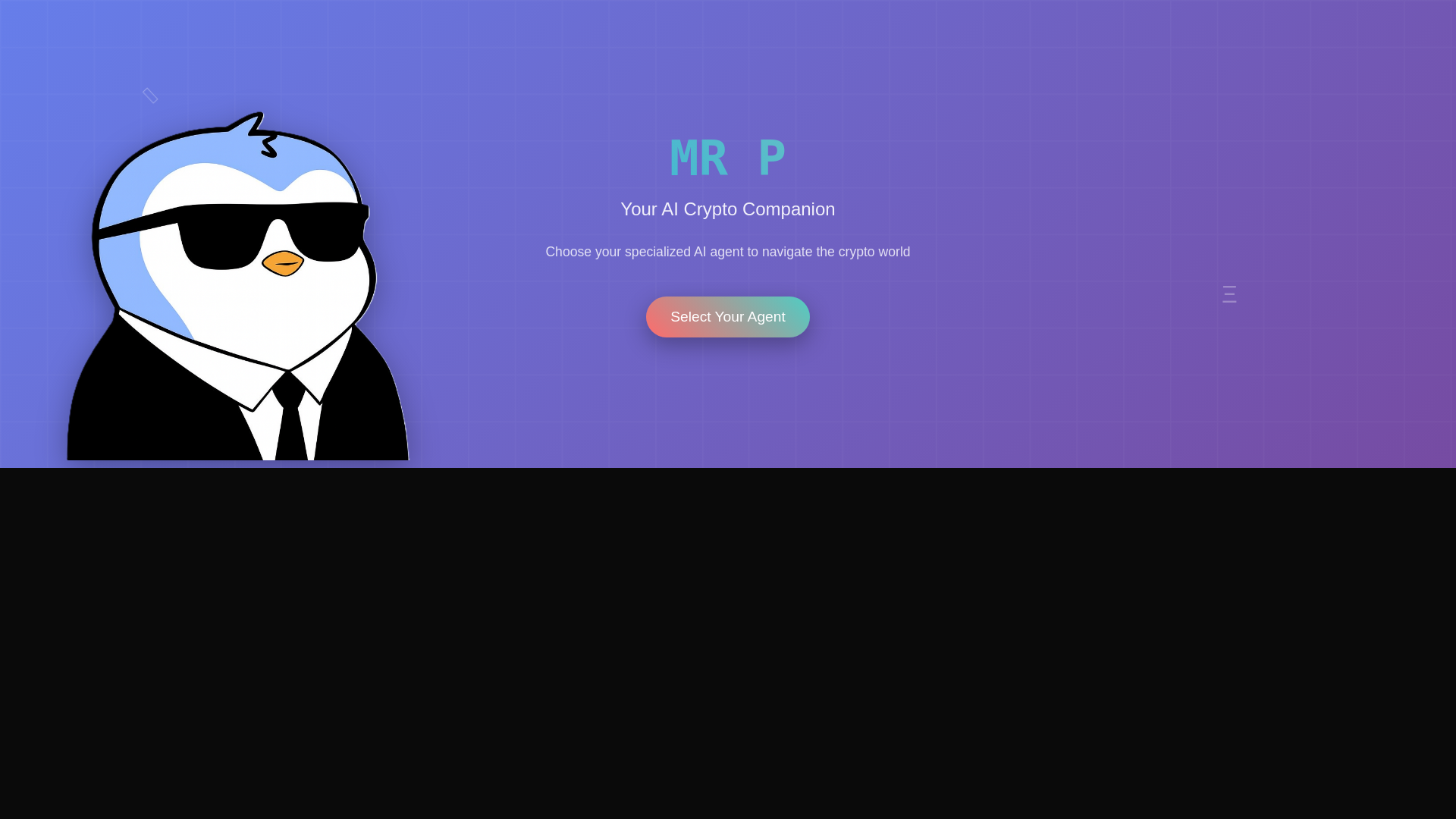 website screenshot of https://misterpeng.xyz/